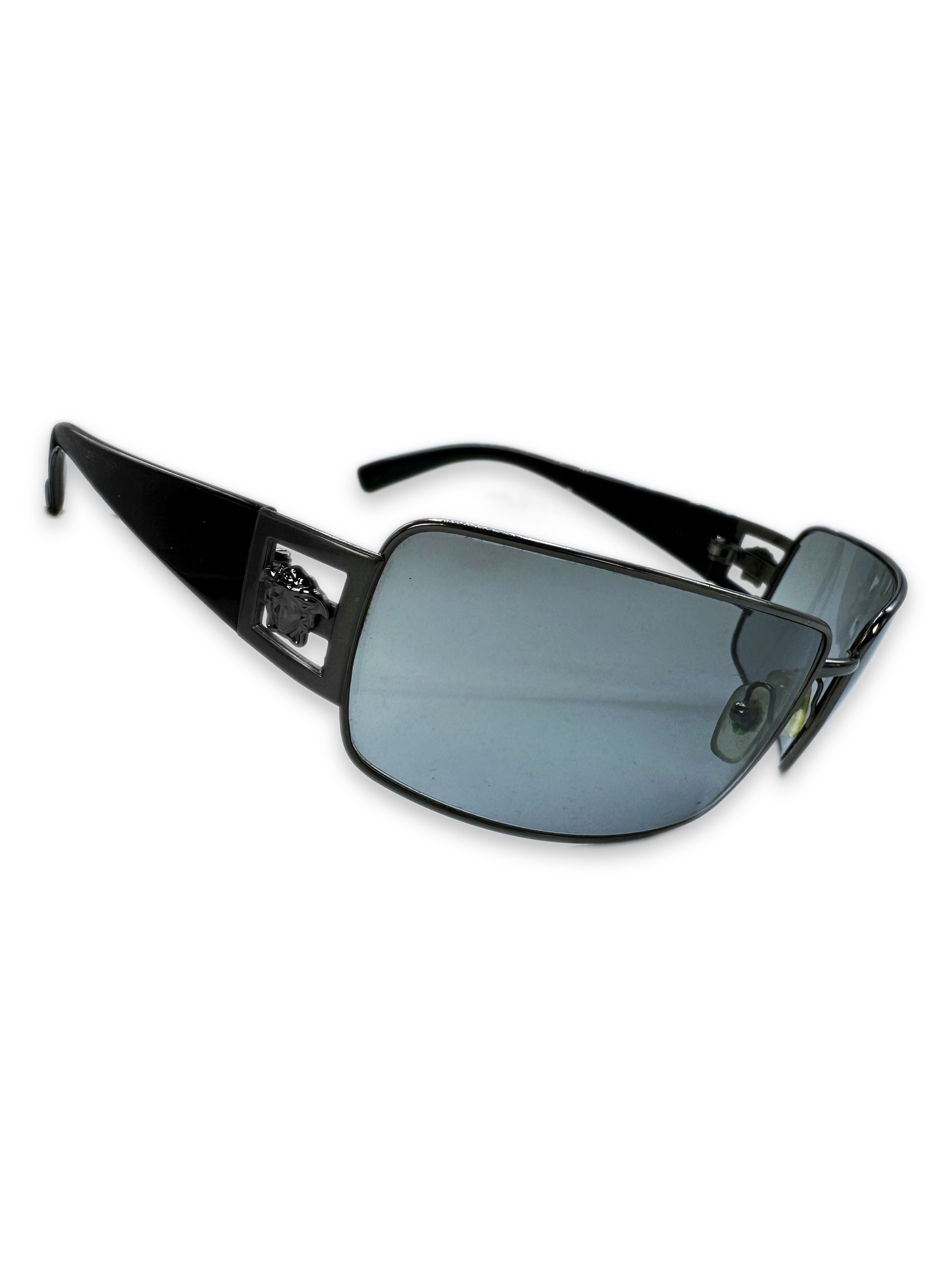 Versace Medusa Logo Blue Tint Sunglasses