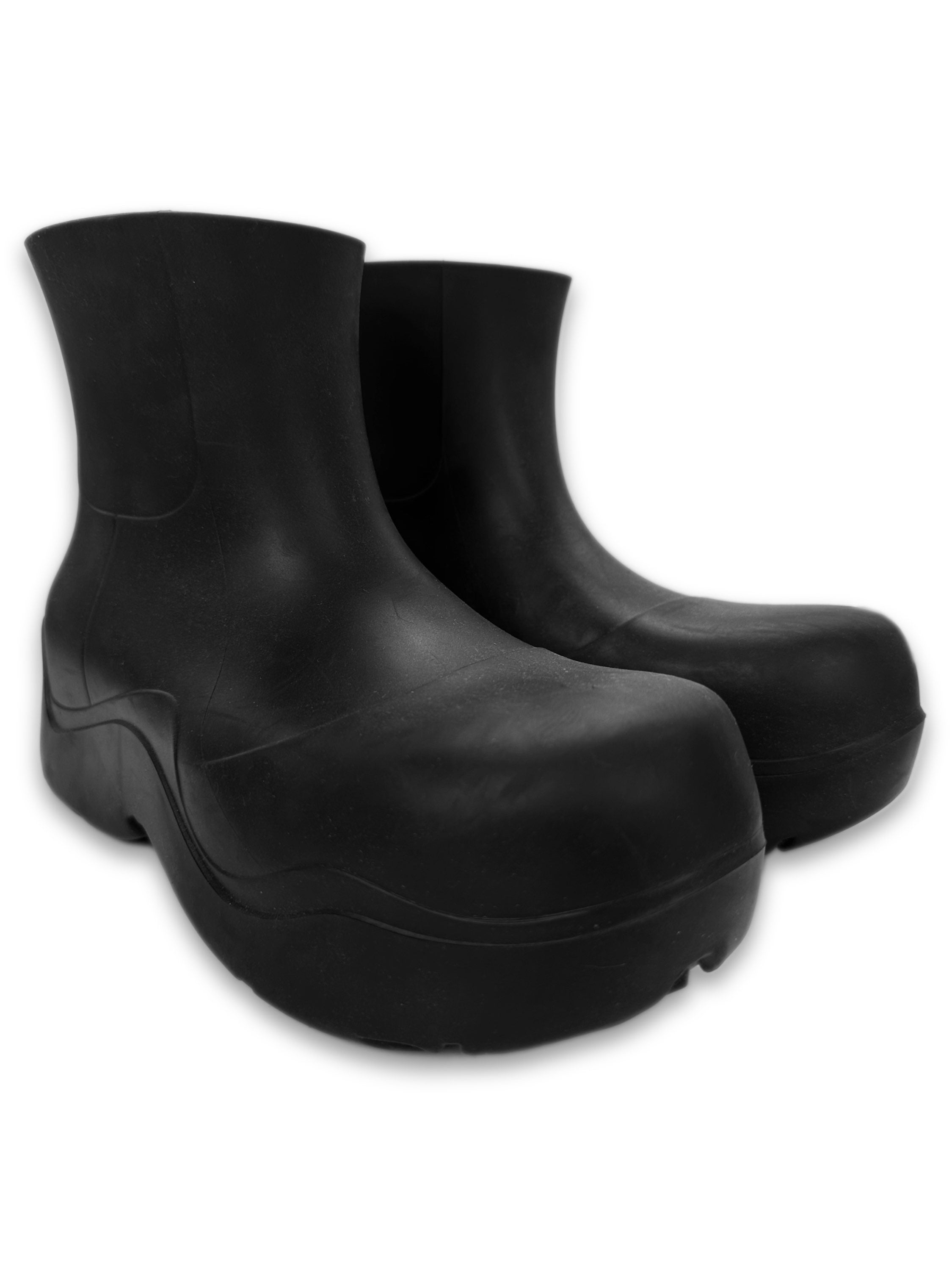 Bottega Veneta Black Chunky Puddle Boots