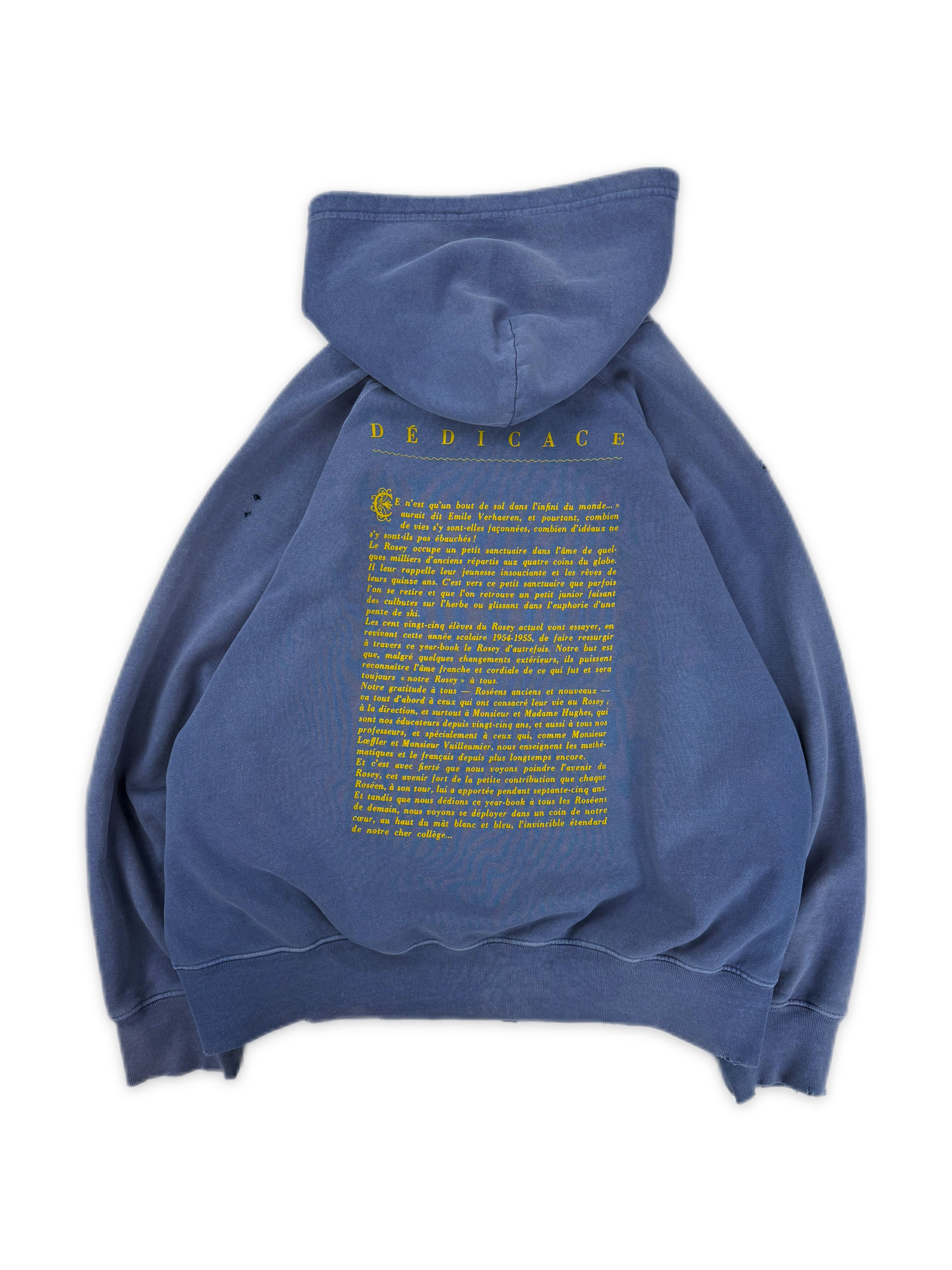 Enfants Riches Deprimes ‘SOSO’ Raglan After Hood Varsity Hoodie