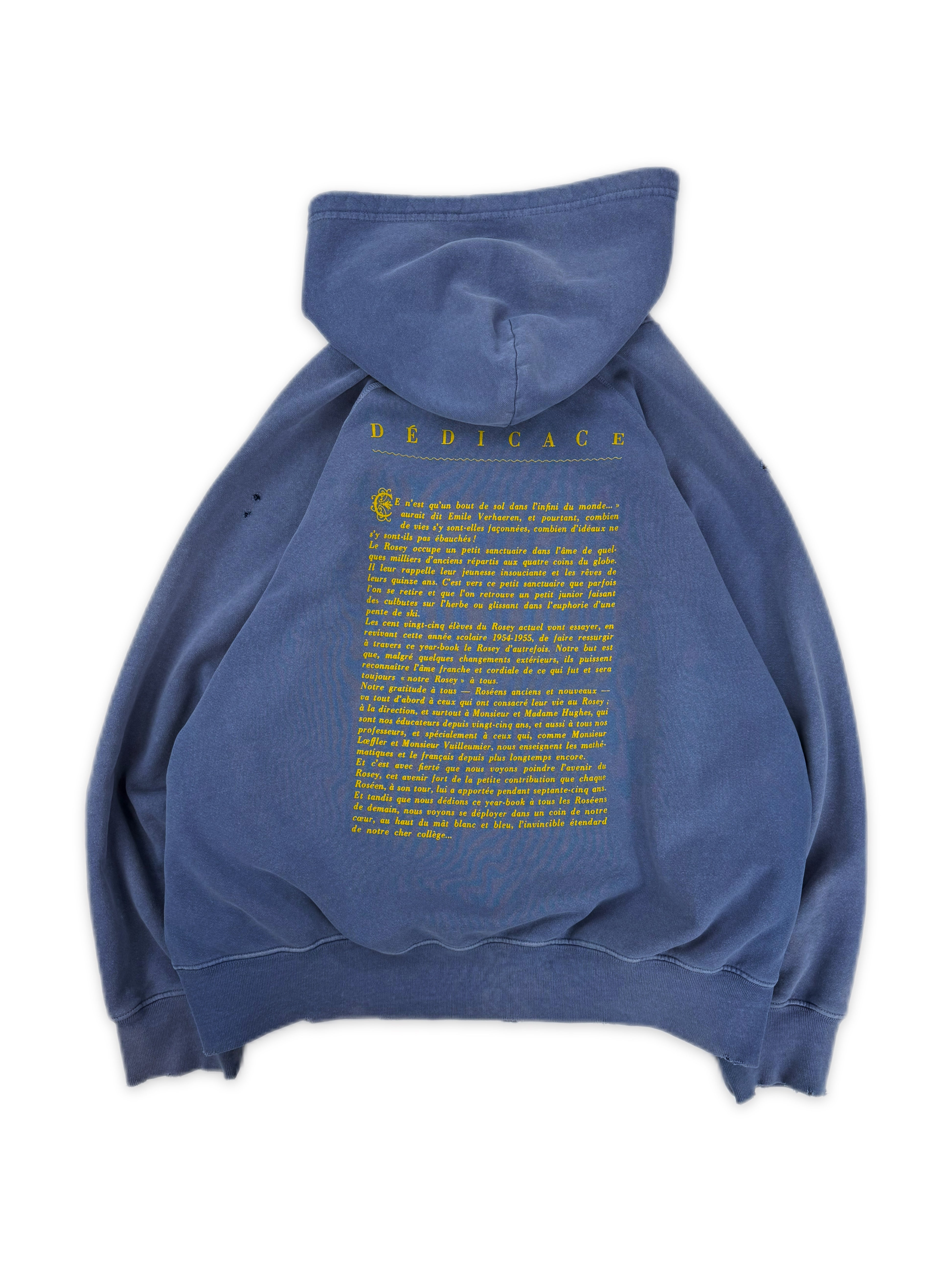 Enfants Riches Deprimes ‘SOSO’ Raglan After Hood Varsity Hoodie