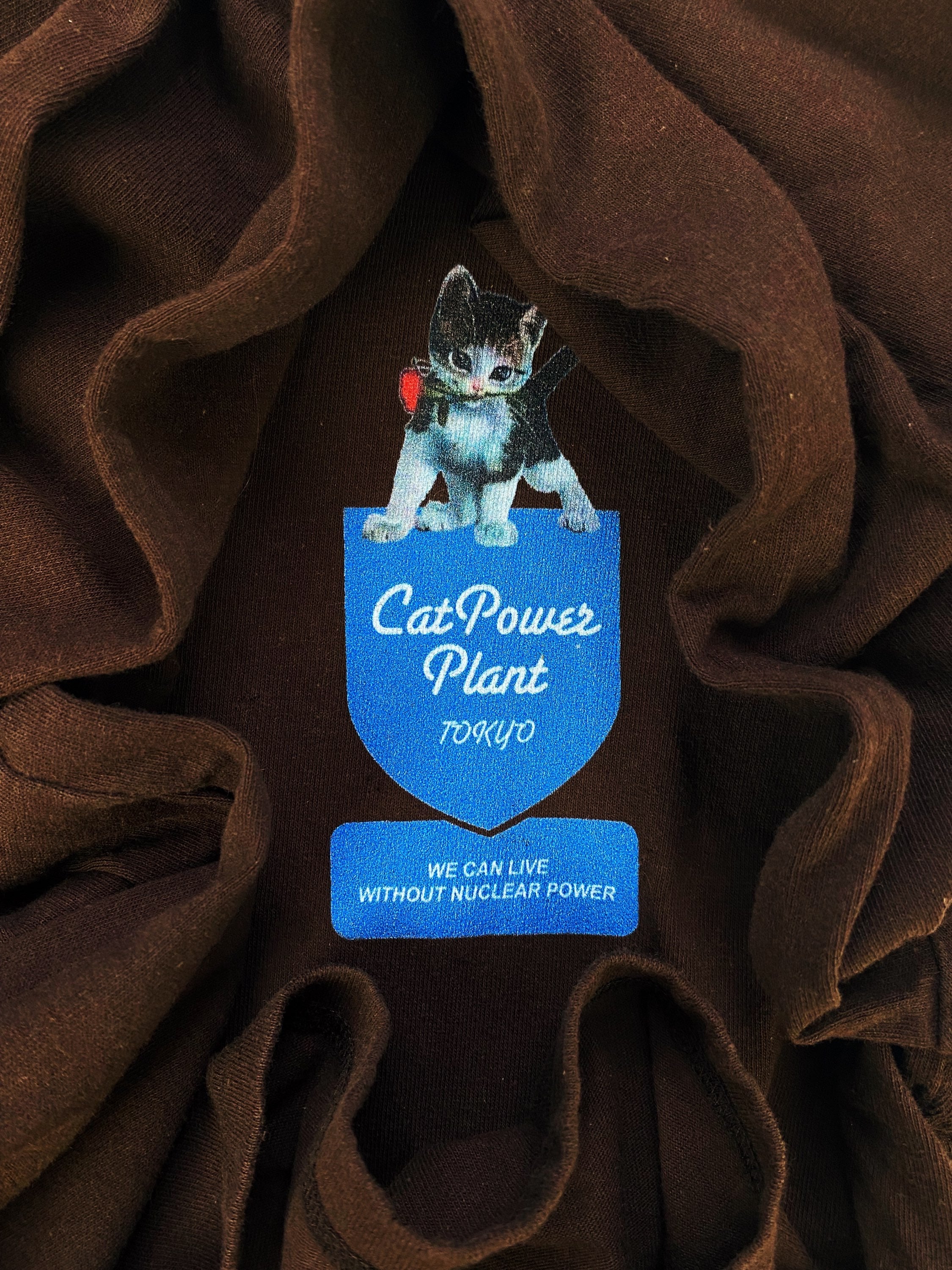 Undercover ‘Cat Power’ Graphic Brown Longsleeve Shirt