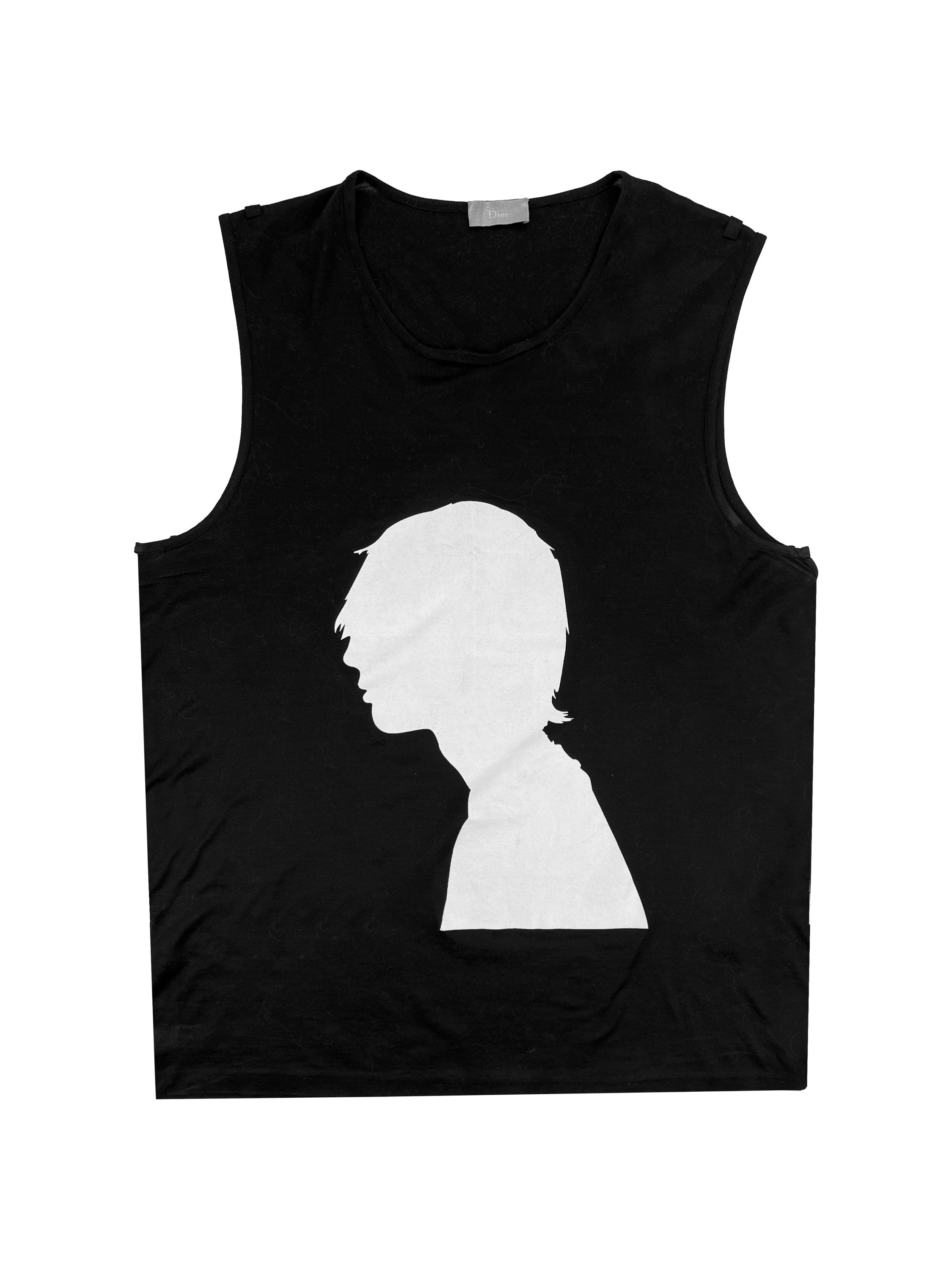 SS03 Dior by Hedi Slimane ‘Follow Me’ Silhouette Tank-top