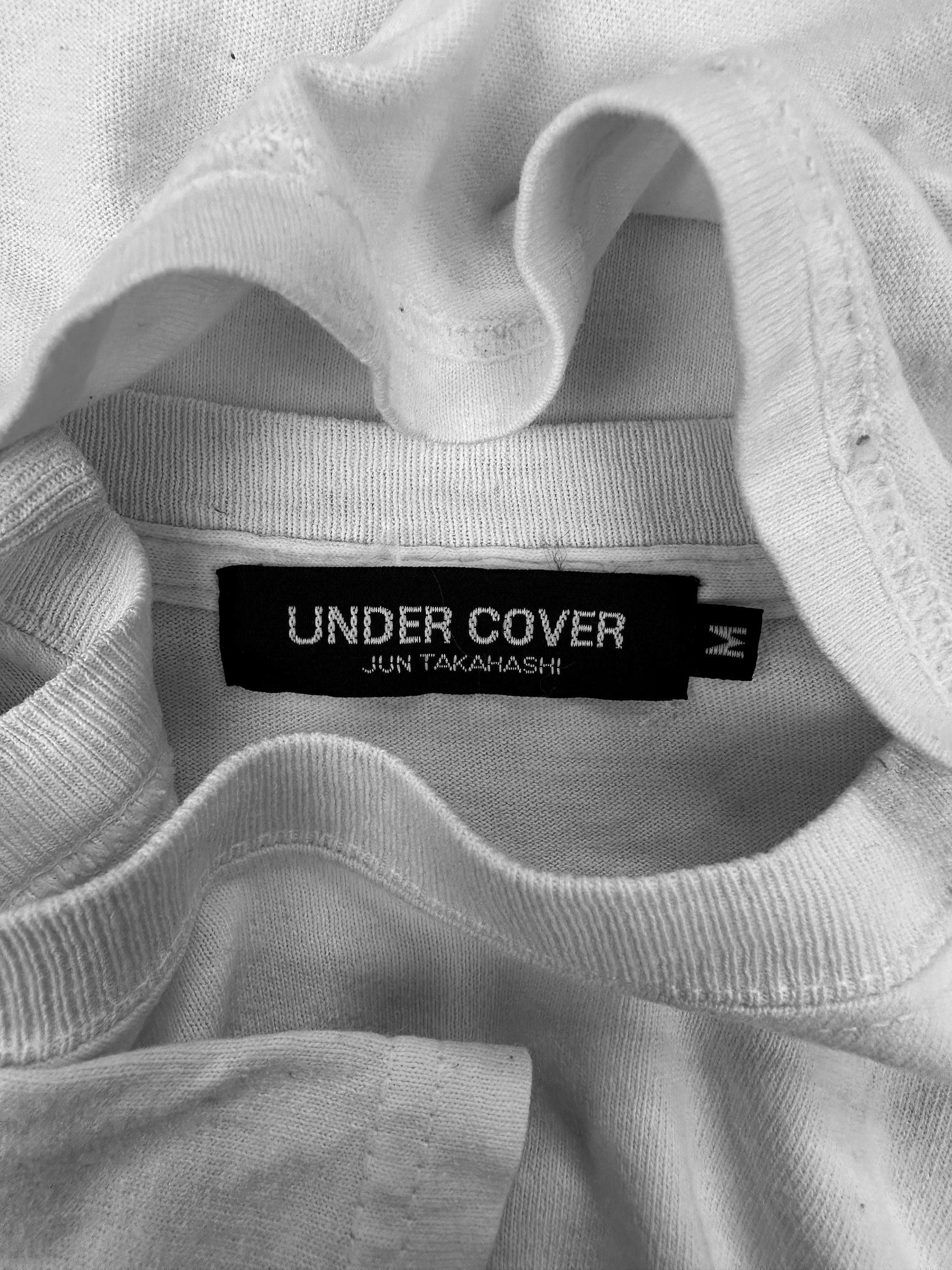 Undercover ‘We Are the Flowers’ White Slogan Heavy Weight T-Shirt