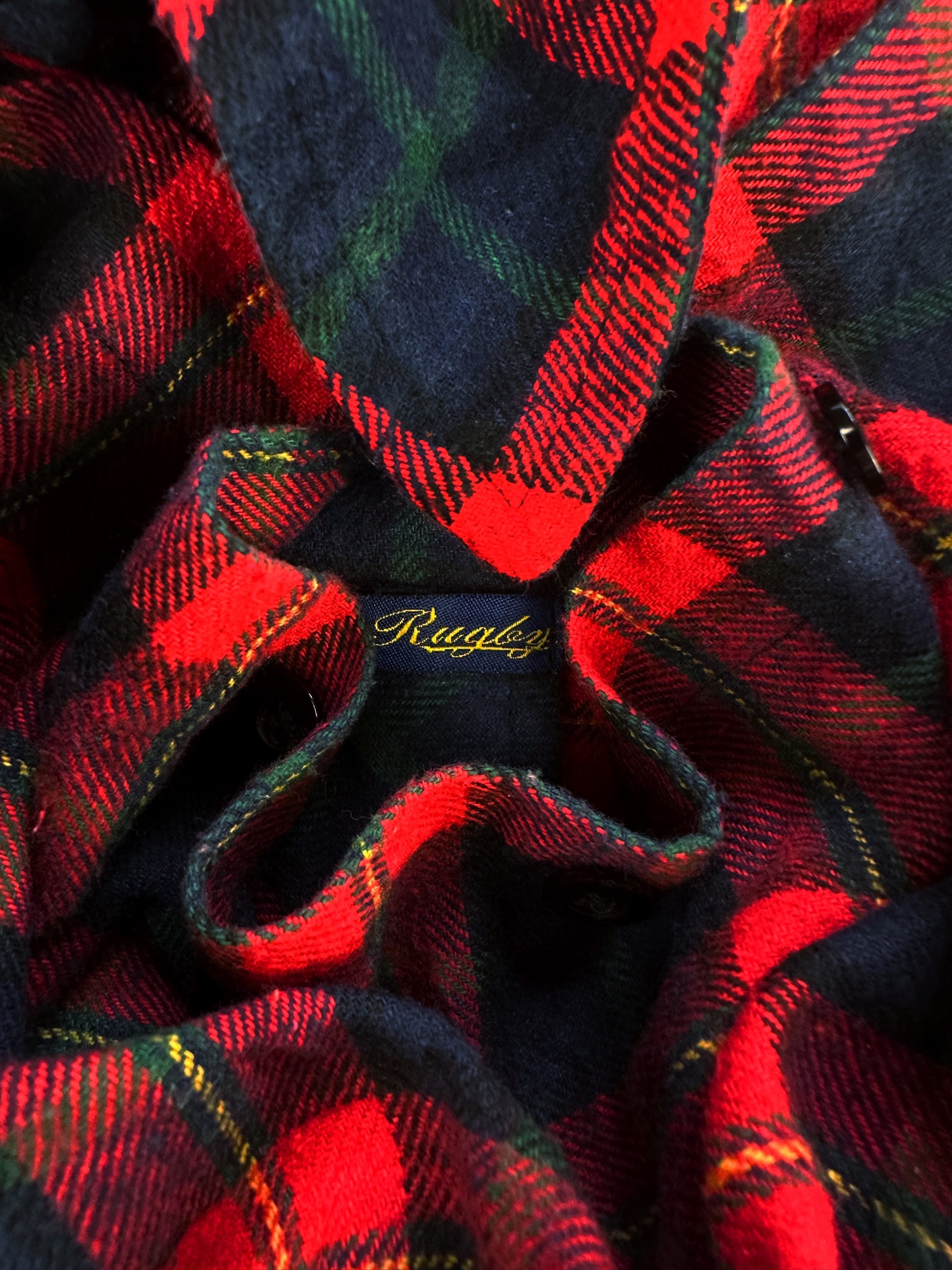 2013 Pyrex Vision by Virgil Abloh ‘23’ Red Checkered Long Sleeve Flannel