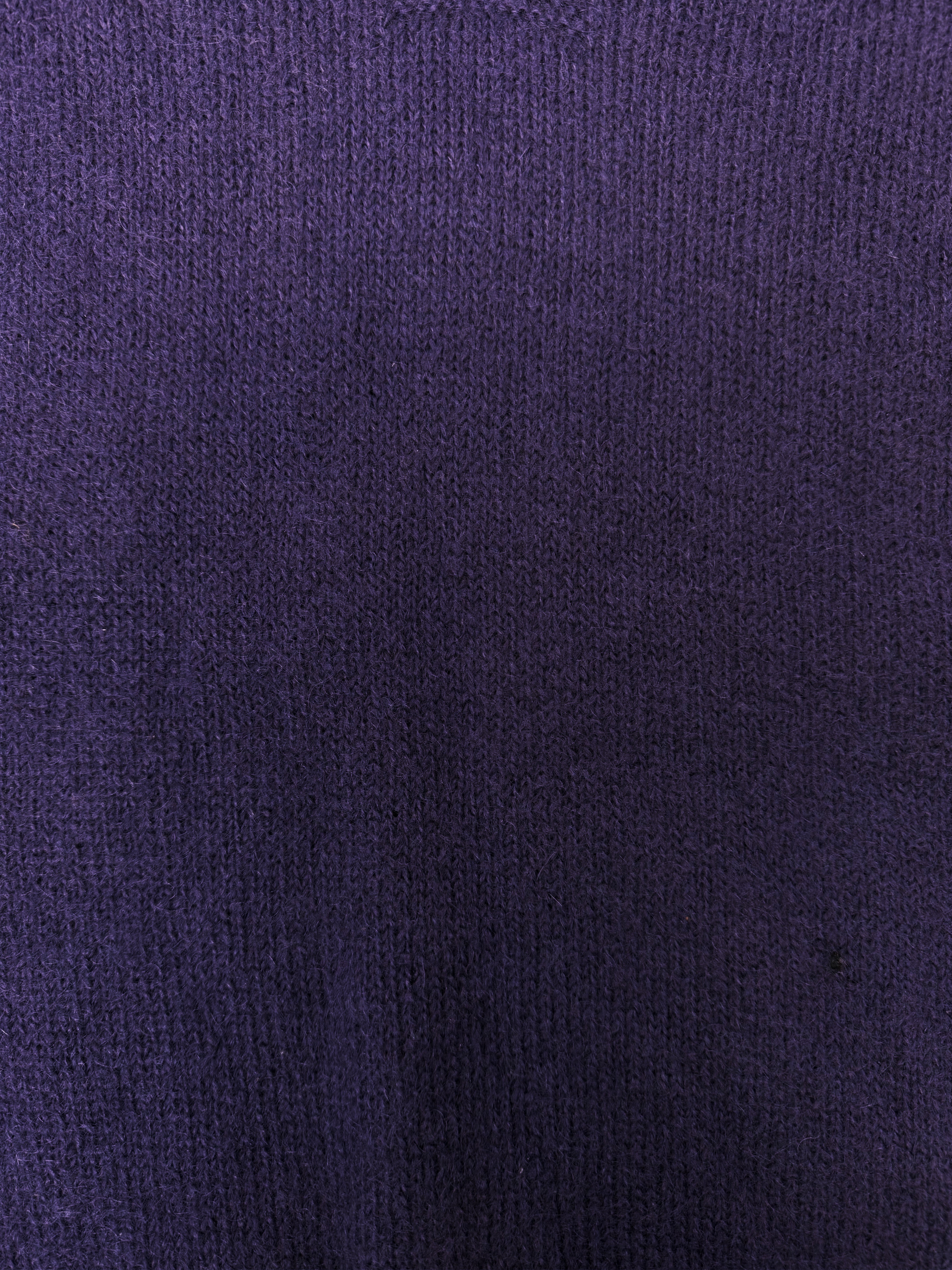 Needles Purple Sleeveless Knitted Vest