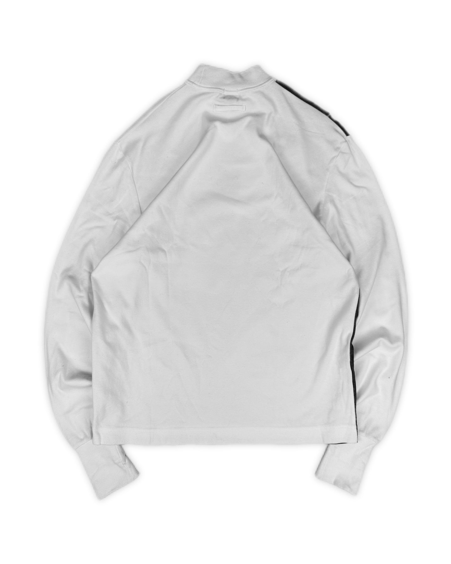 90s Jean Paul Gaultier ‘Naked’ Topless White Trompe L’Oeil Turtleneck