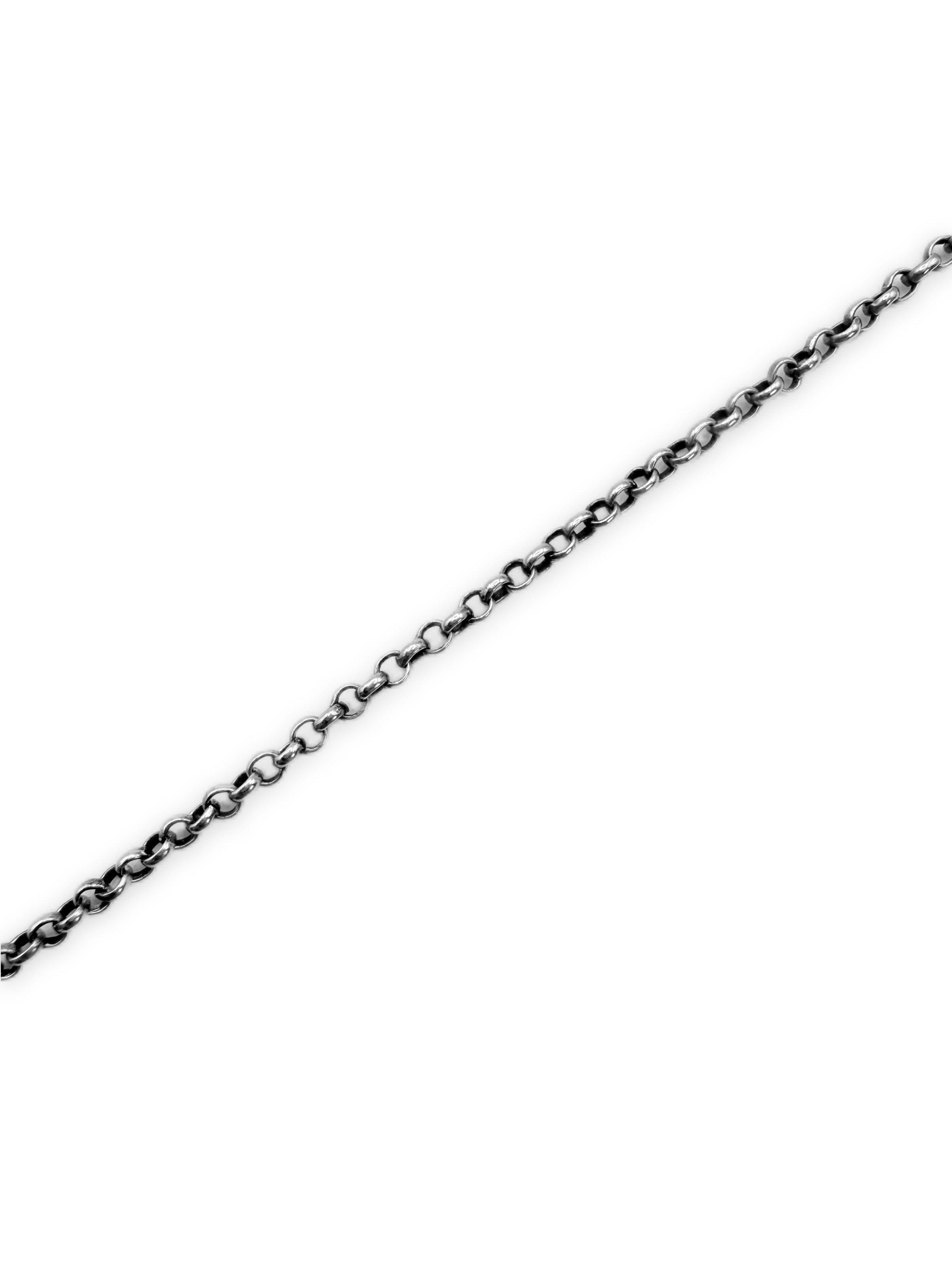 Chrome Hearts 21 in Roll Chain .925 Silver Necklace
