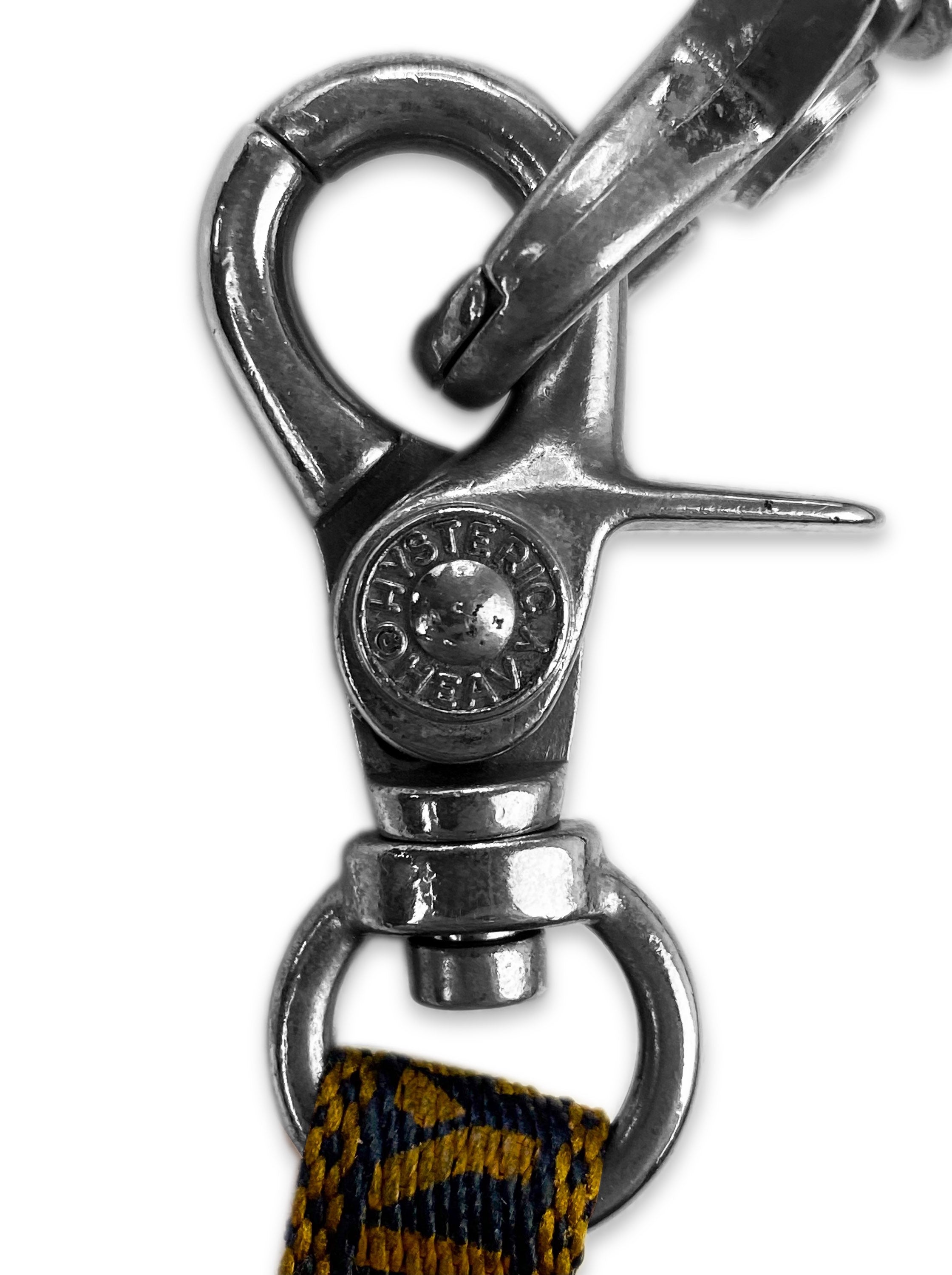 Hysteric Glamour Monogram Silver Clasp Wallet Chain