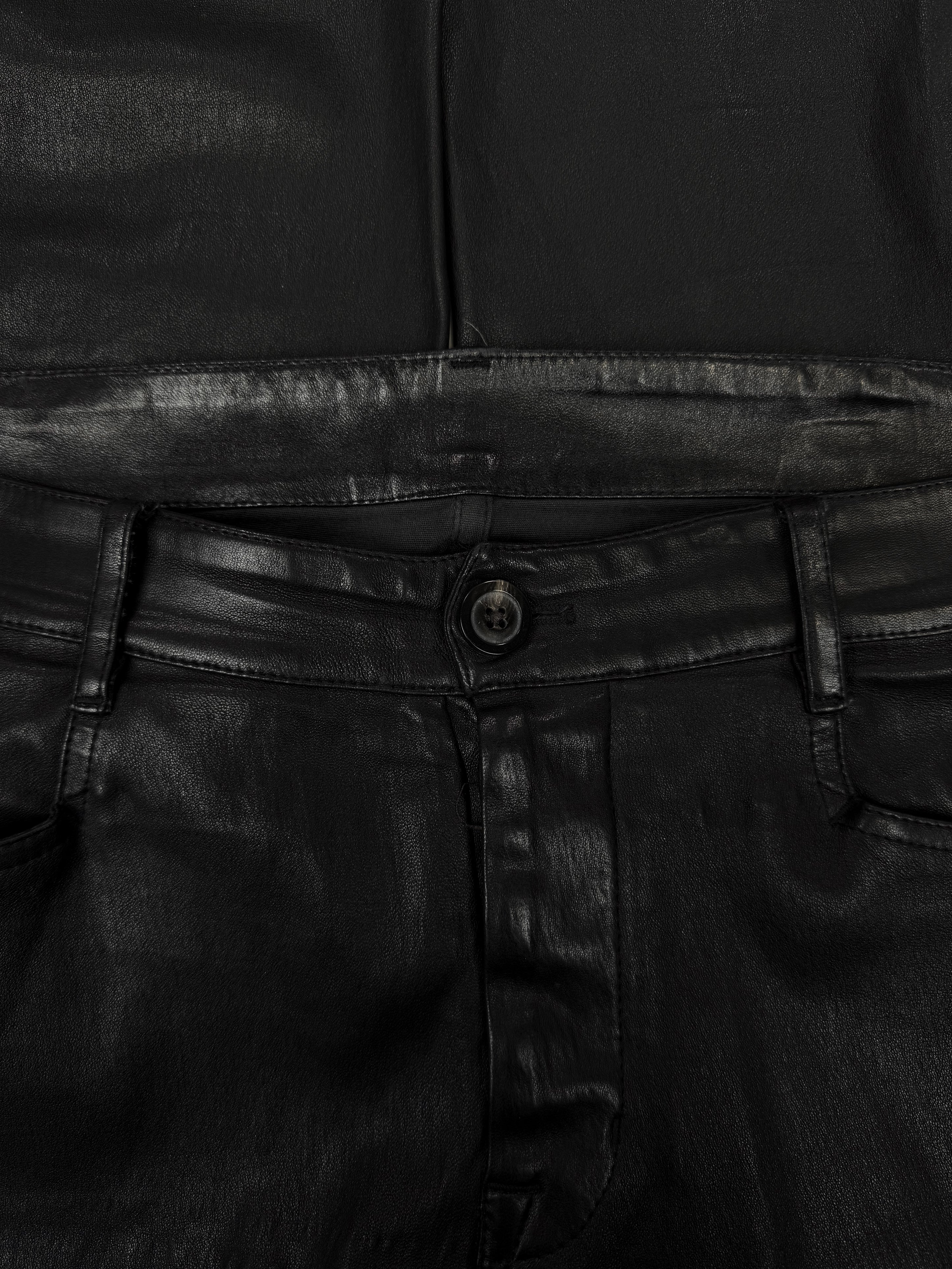 AW20 Rick Owens ‘Preforma’ Lambskin Leather Pants