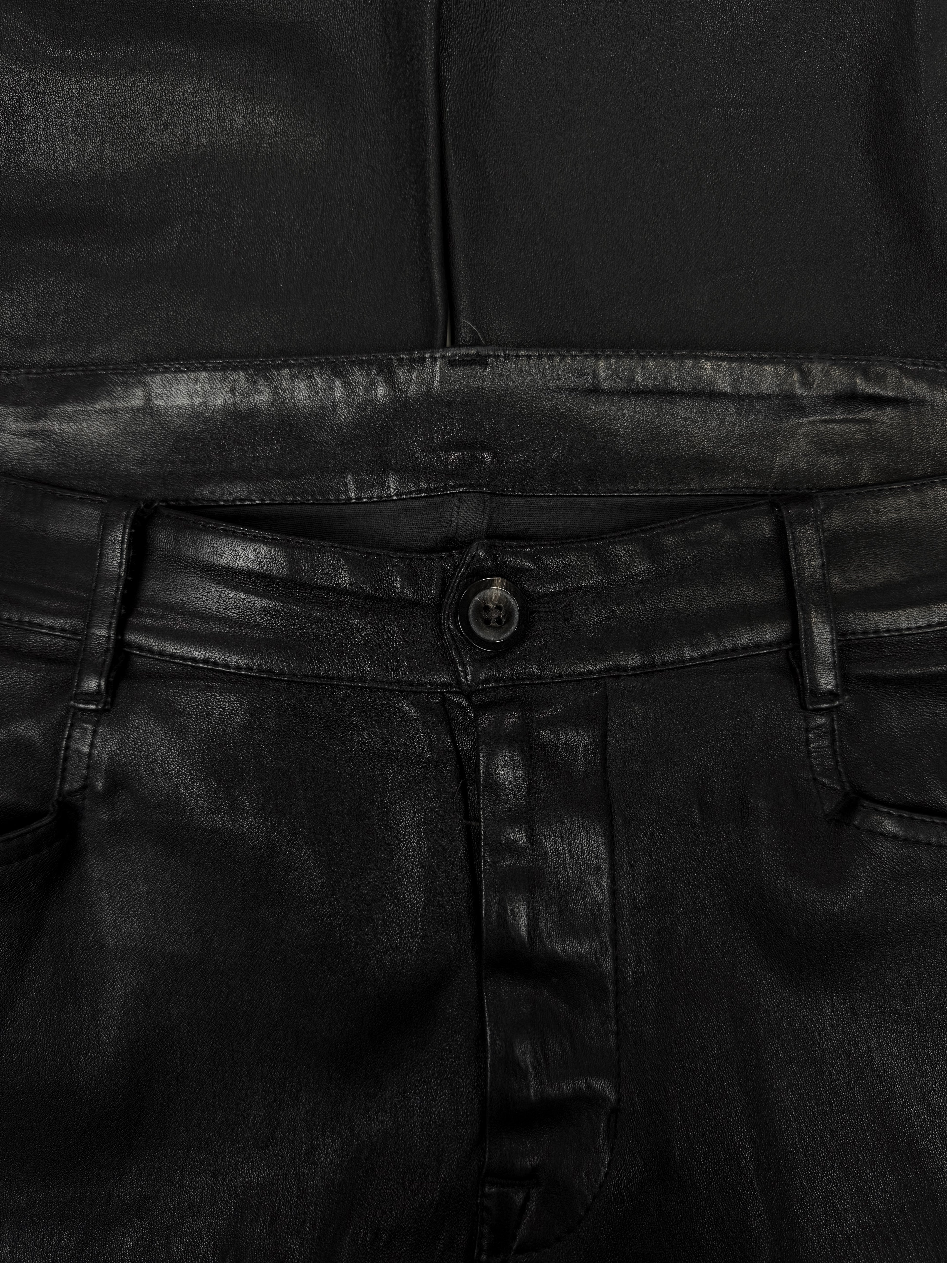AW20 Rick Owens ‘Preforma’ Lambskin Leather Pants