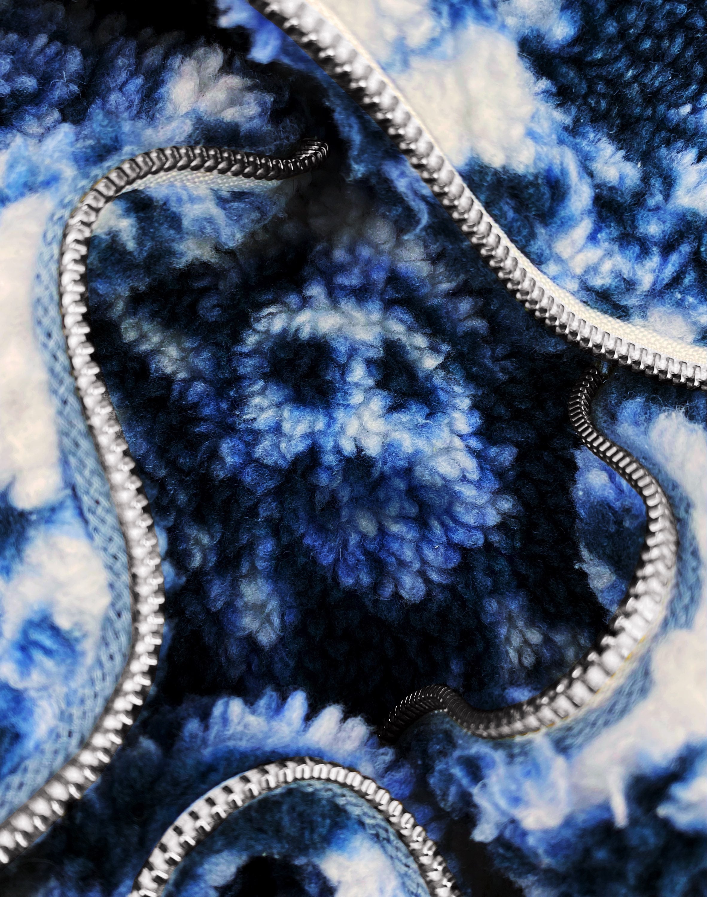 AW20 Absolutely Fucking Bitch ‘1969 Boa’ Deep-pile Fleece Jacket