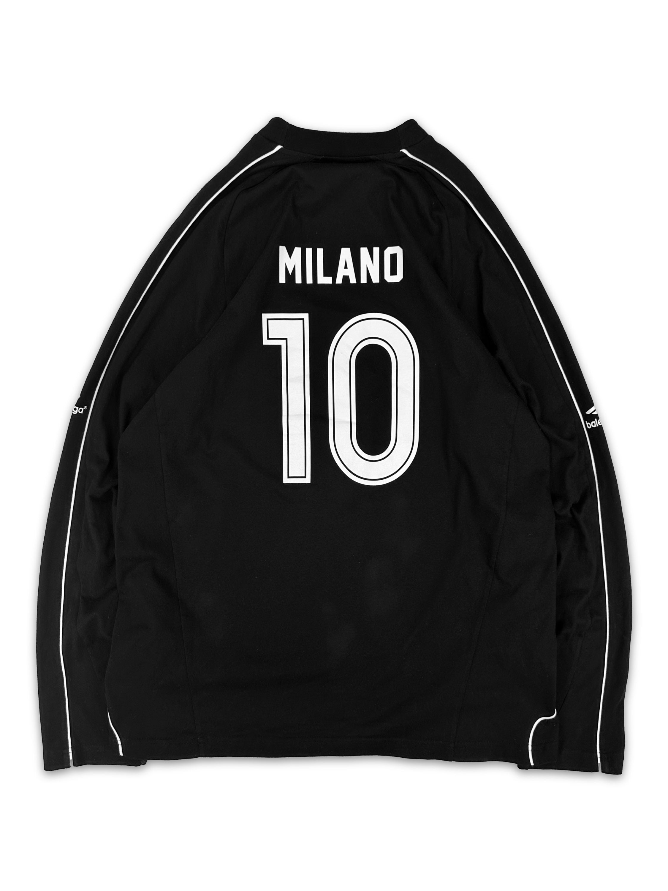 SS24 Balenciaga ‘Manchester United’ Milano Football Jersey Long Sleeve