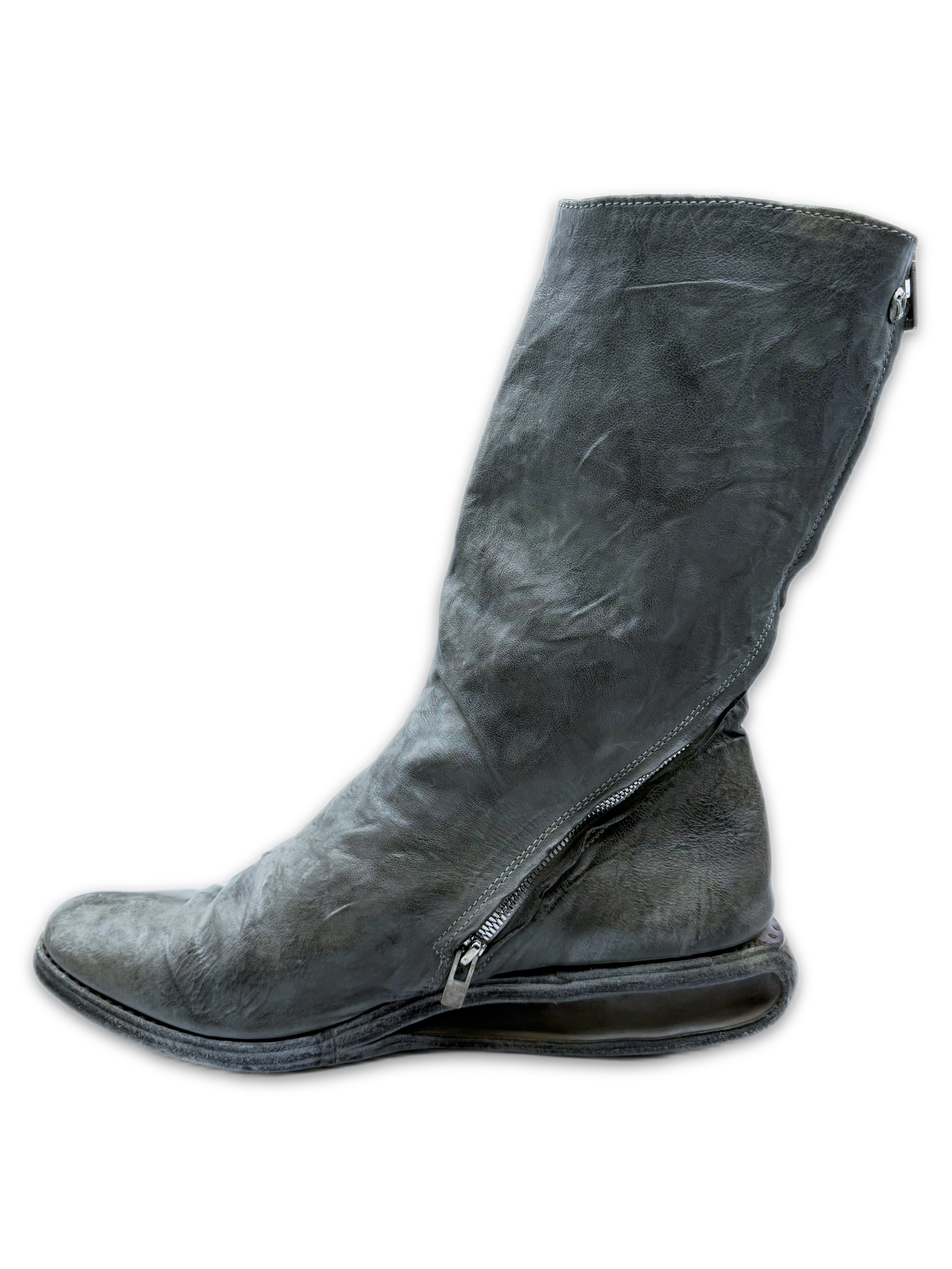 Carol Christian Poell ‘Prosthetic’ Tornado Zip Leather Boots