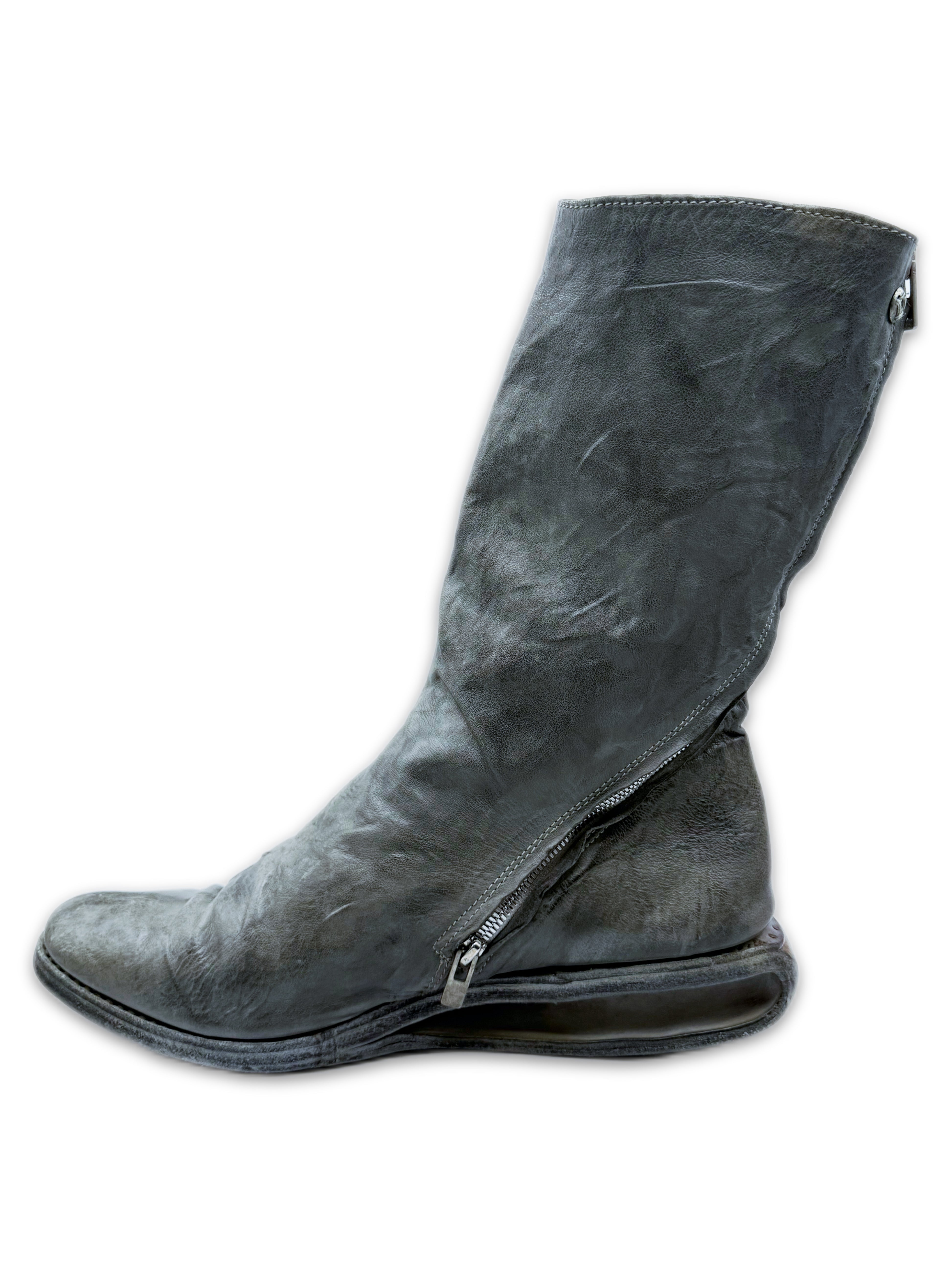 Carol Christian Poell ‘Prosthetic’ Tornado Zip Leather Boots