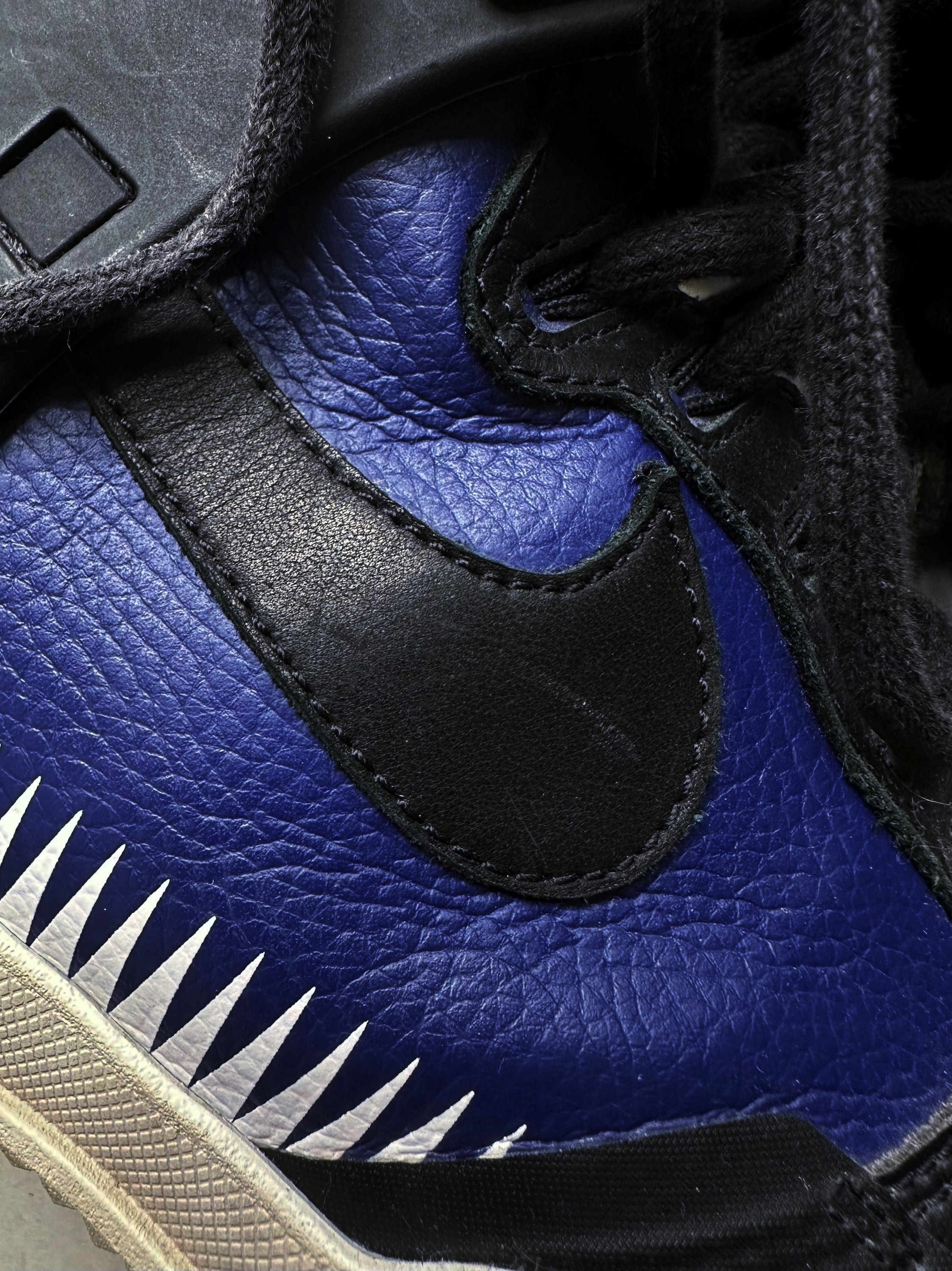 2016 Undercover x Nike SFB ‘Jungle’ Dunk Blue Leather Hi-top Sneakers