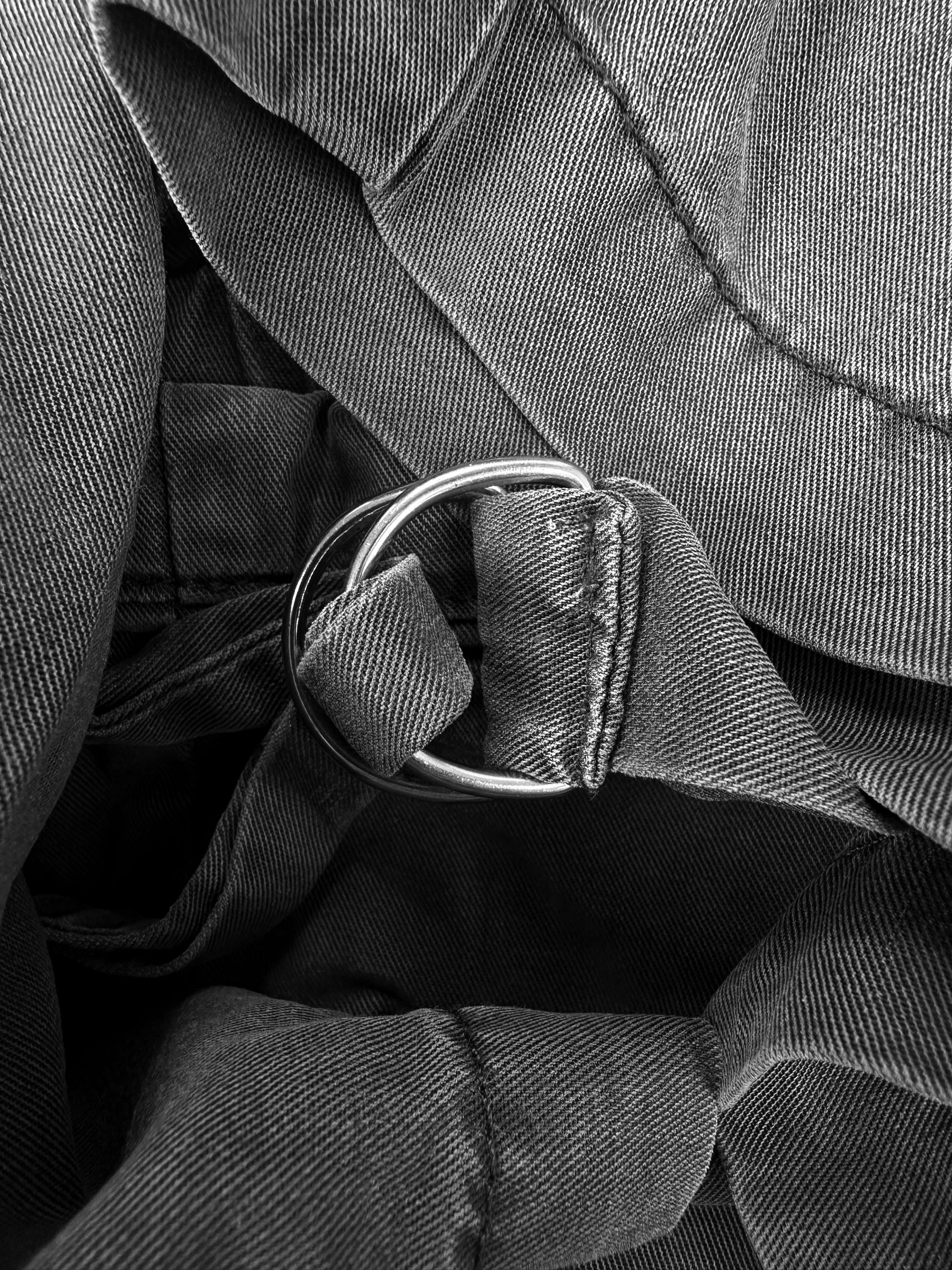Maison Margiela MM6 Slate Grey D-Ring Shorts