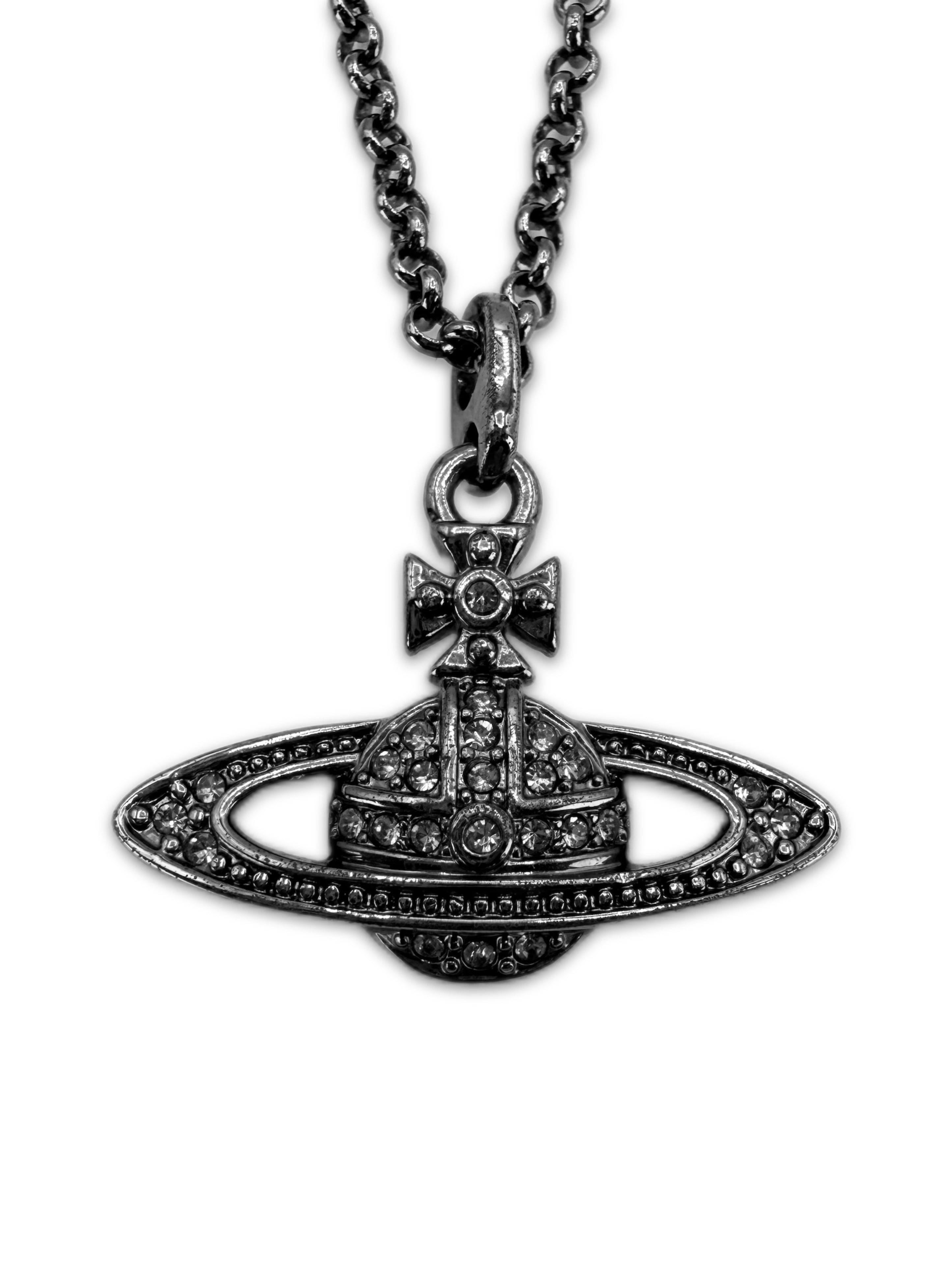 Vivienne Westwood ‘Mini Bas Relief’ Swarvoski Crystal Orb Necklace
