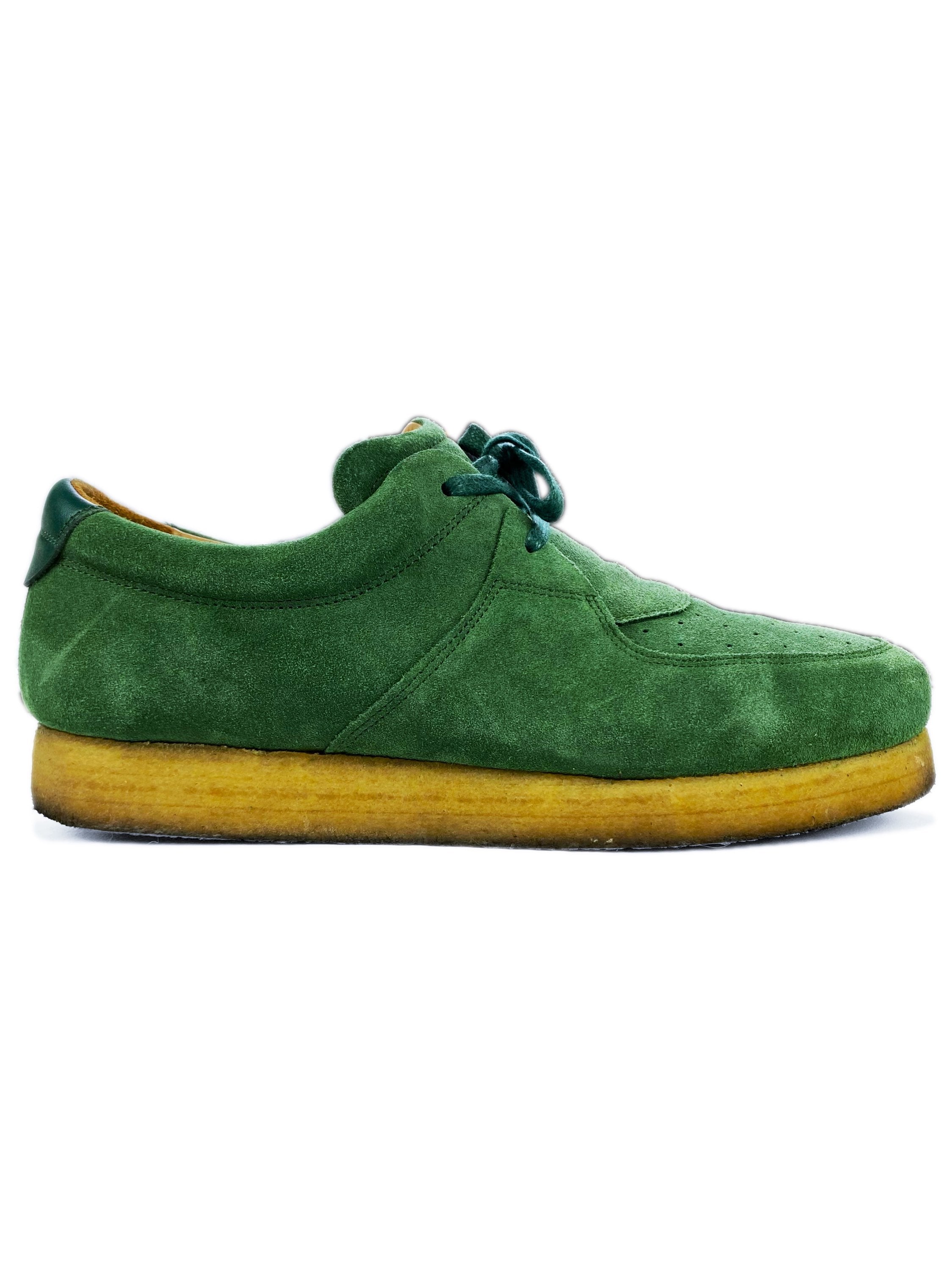 Aimé Leon Dore Pine Green Suede Loafers