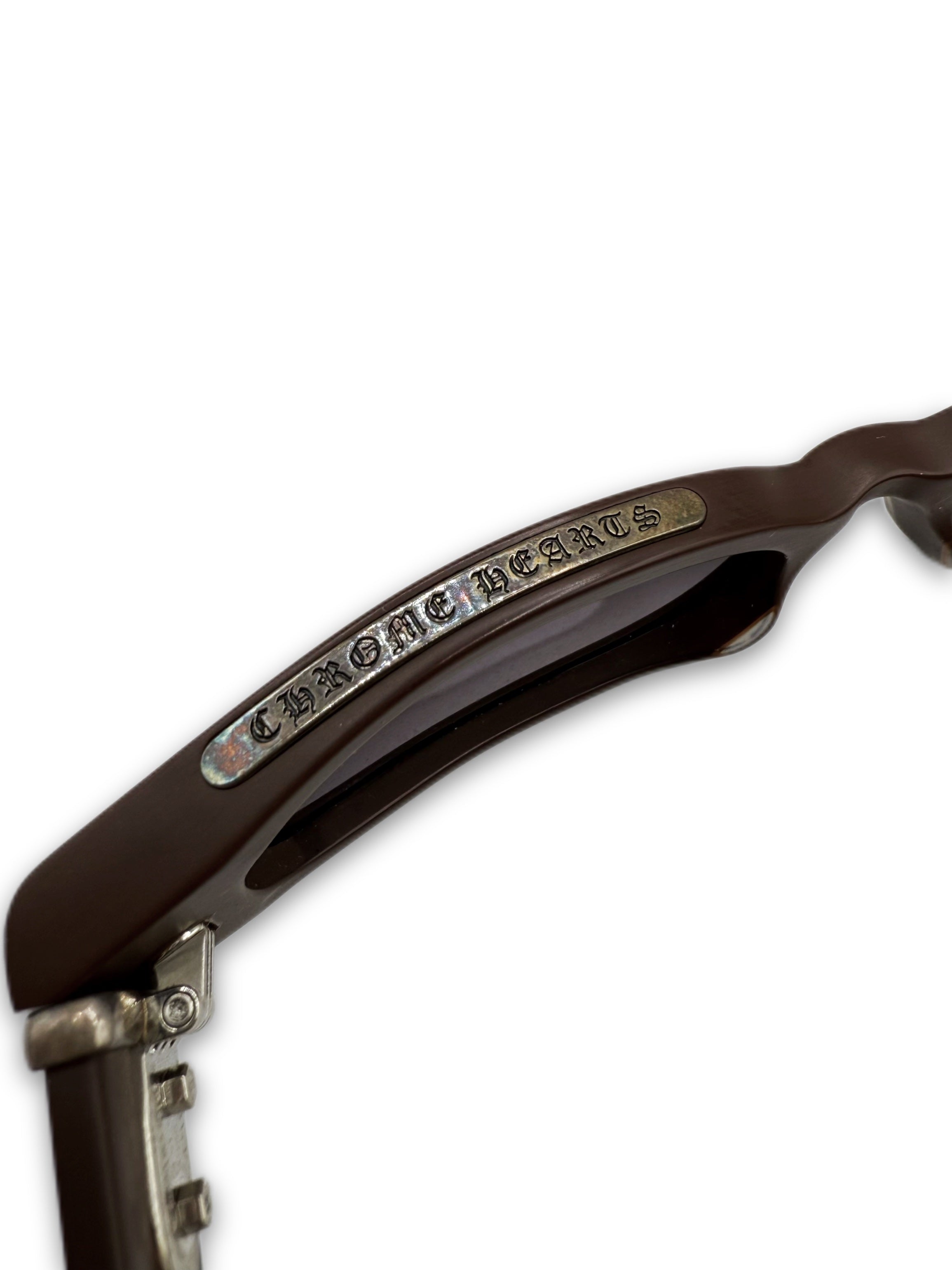 Chrome Hearts Mocha Lord’n Oval ‘Fuck You’ Sunglasses