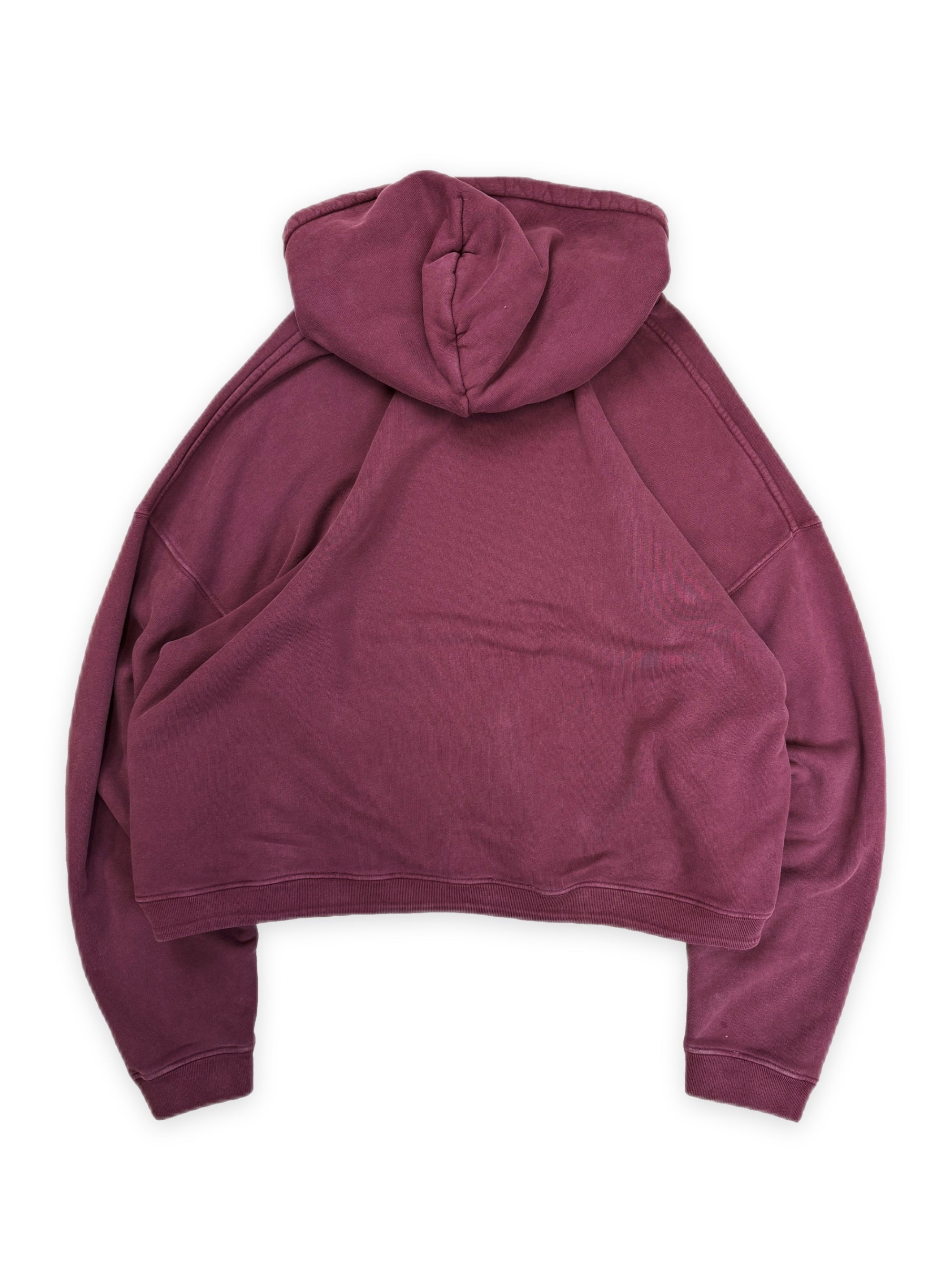 Enfants Riches Deprimes Gothic Stencil Logo Red Distressed Hoodie