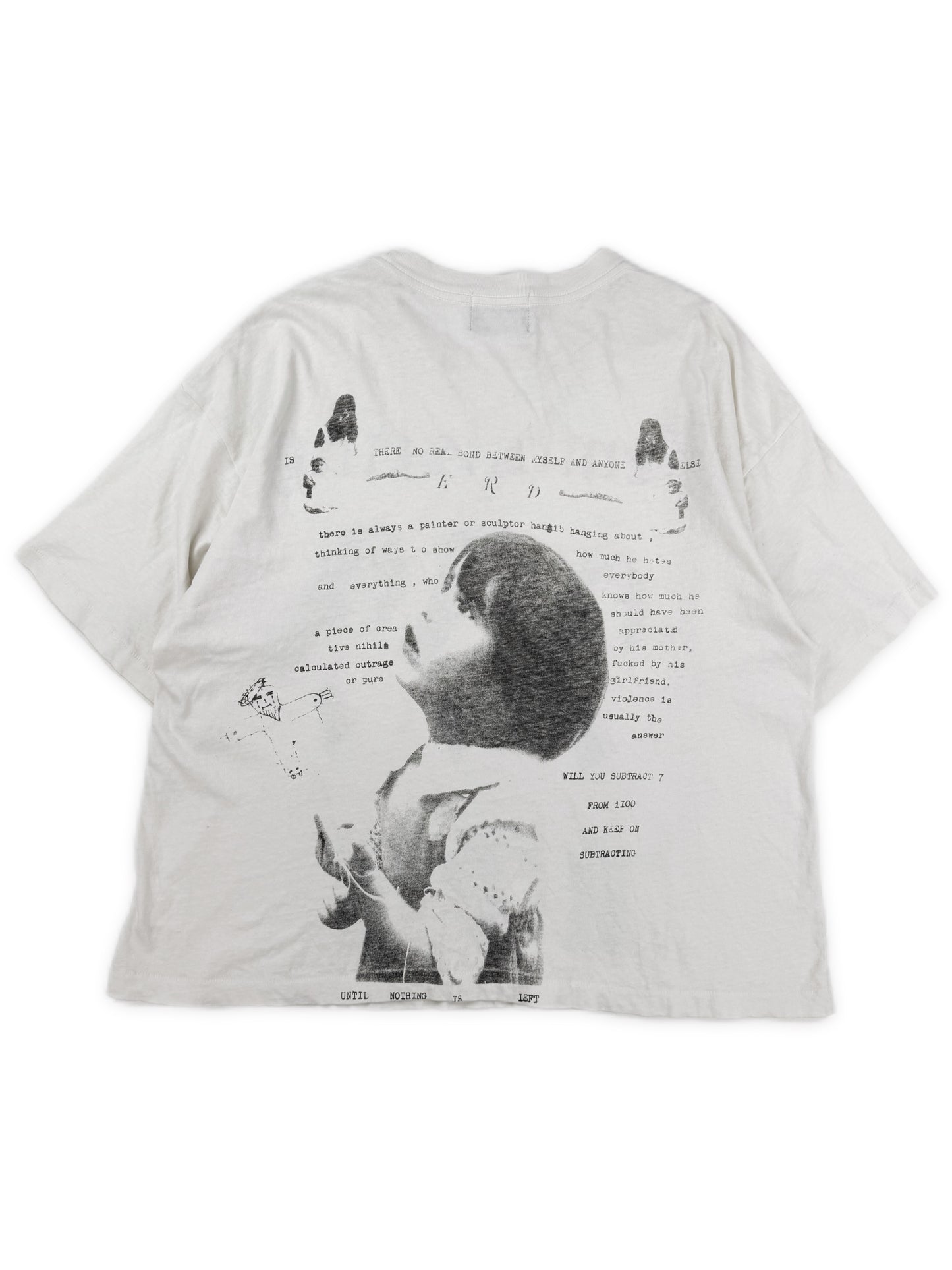 Enfants Riches Deprimes ‘Reminiscing’ White Graphic T-Shirt