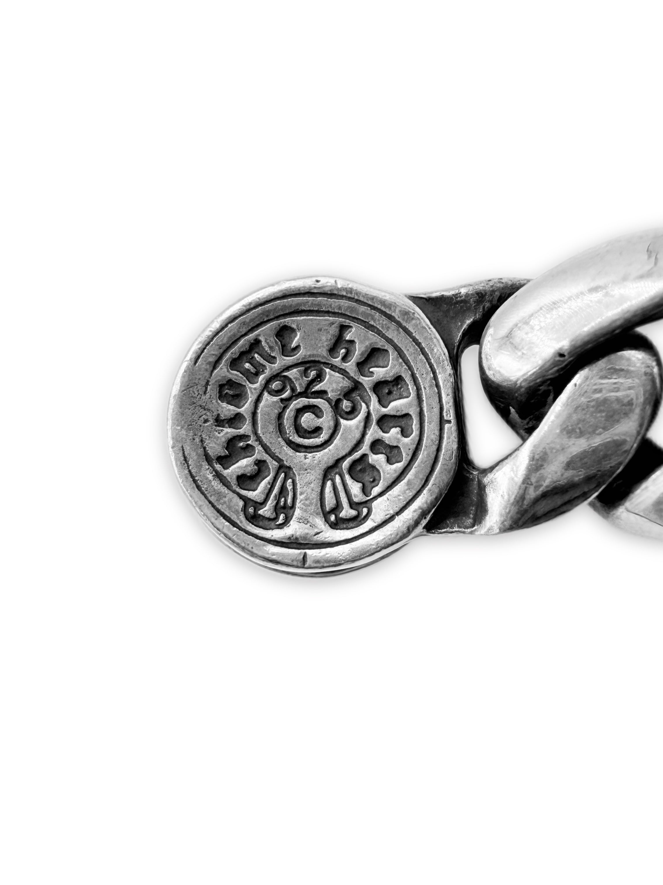 Chrome Hearts Plus Lobster Clasp Cuban Link Bracelet