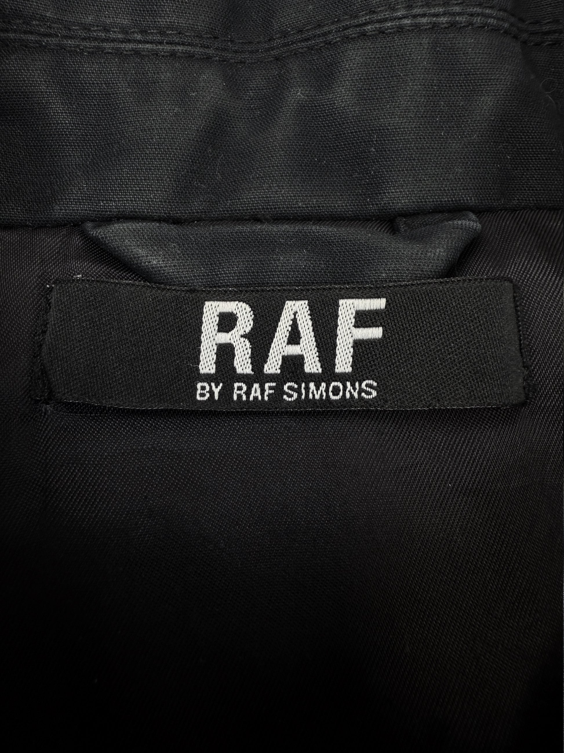 AW04 Raf by Raf Simons ‘Waves’ Sculptural Multi Pocket Work Jacket