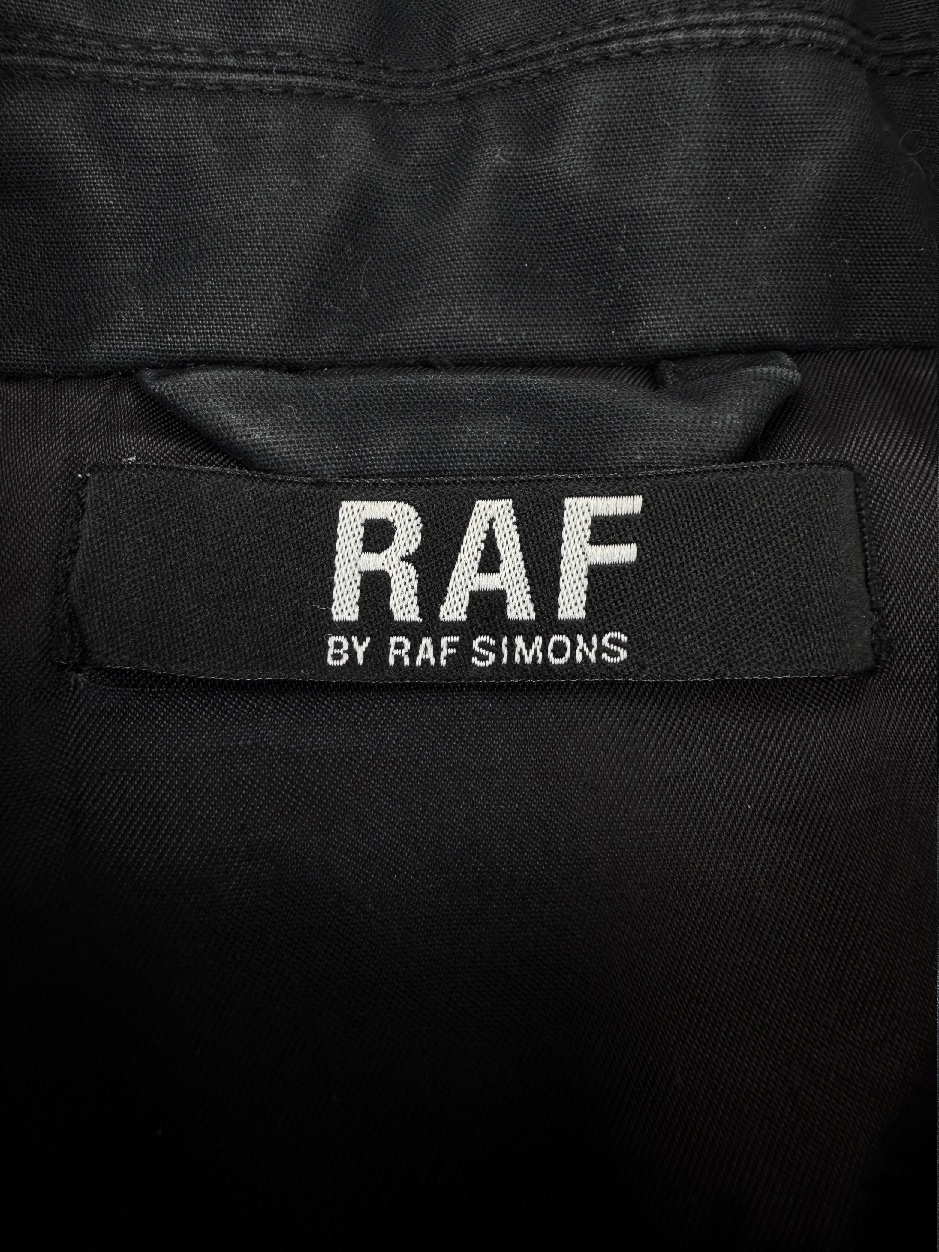 AW04 Raf by Raf Simons ‘Waves’ Sculptural Multi Pocket Work Jacket