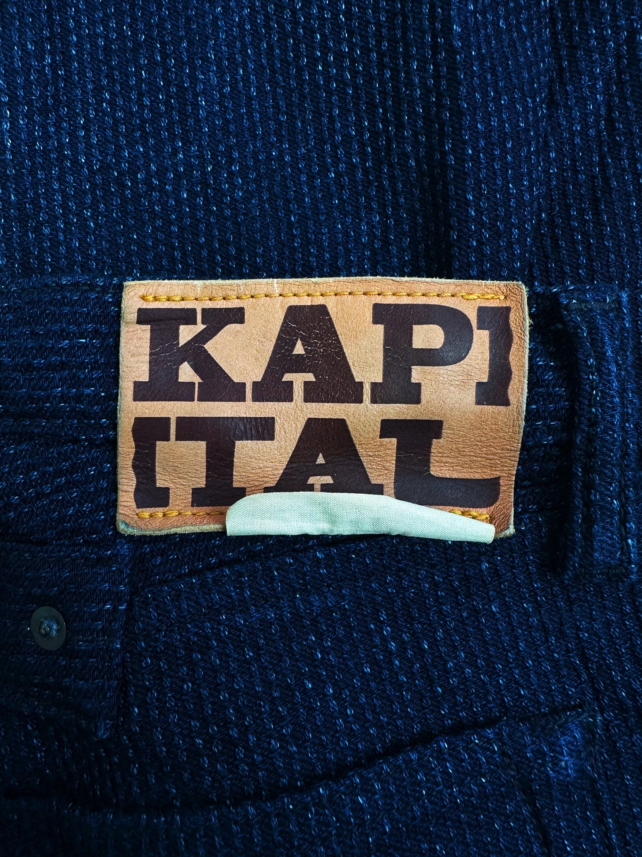 Kapital Navy Blue ‘Century’ Heavy Weight Denim