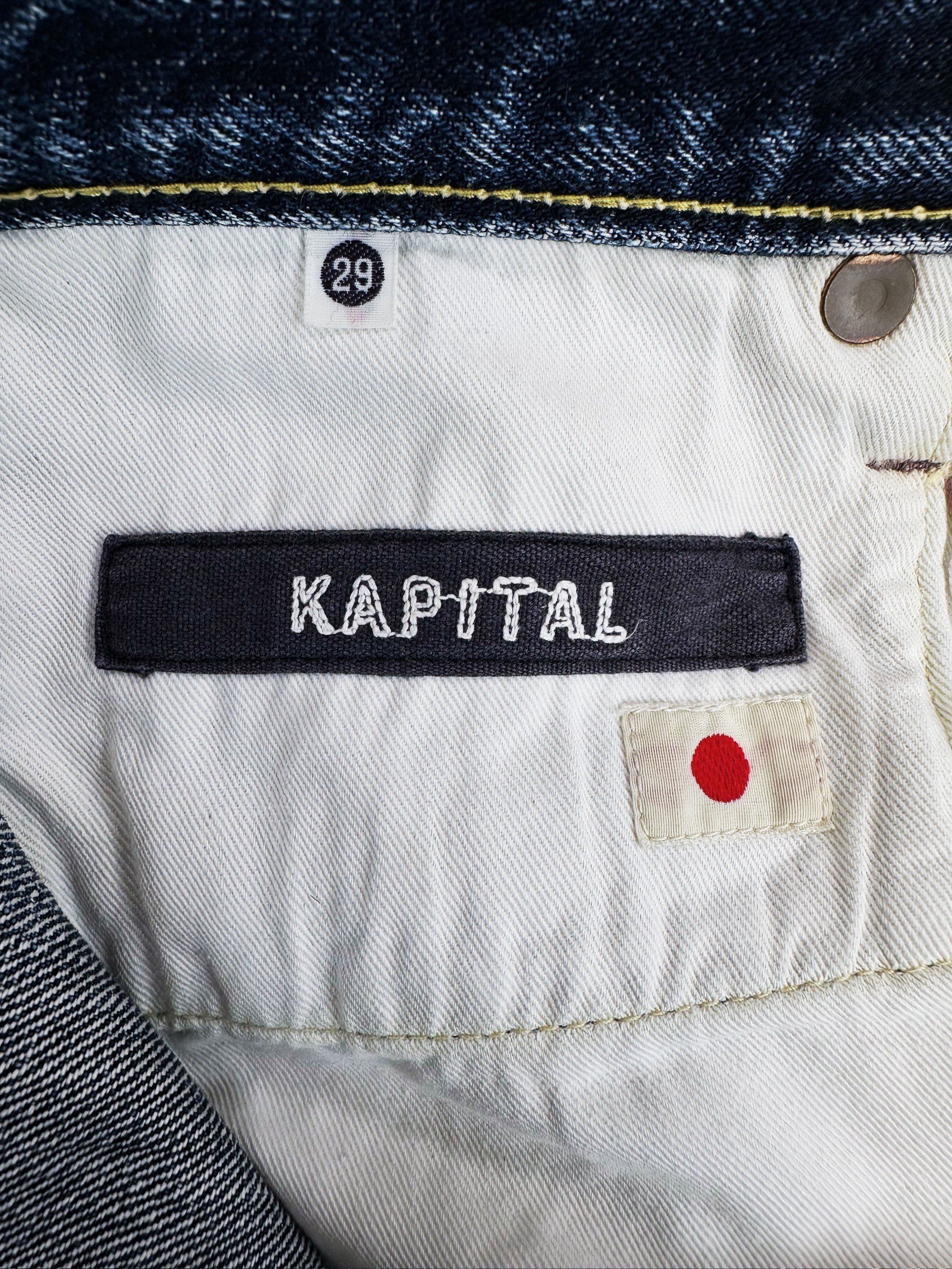 Kapital Blue Wash ‘5 Pocket’ Heavy Weight Denim