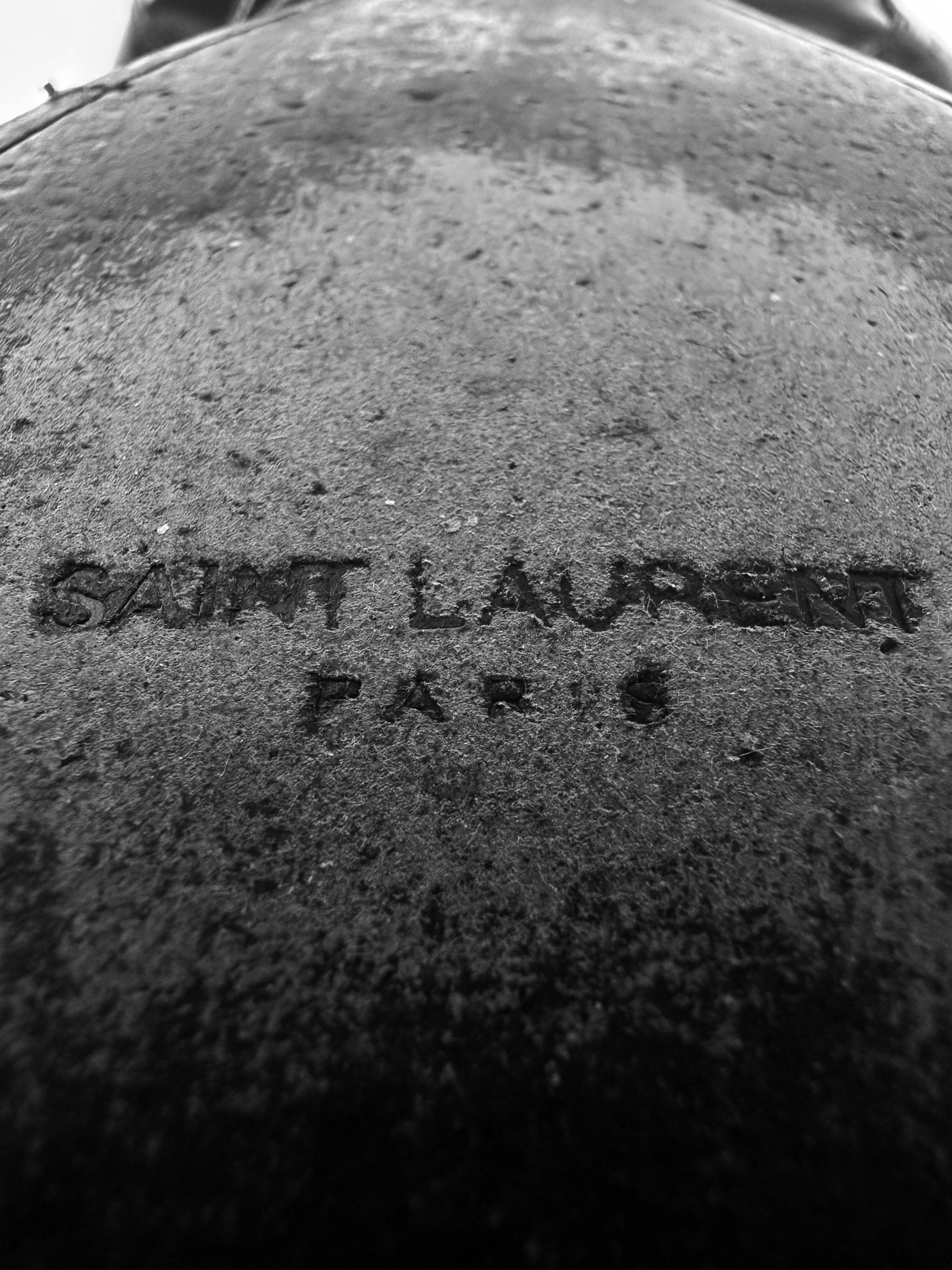 Saint Laurent Paris ‘Santiago’ 40 Western Calskin Leather Boots