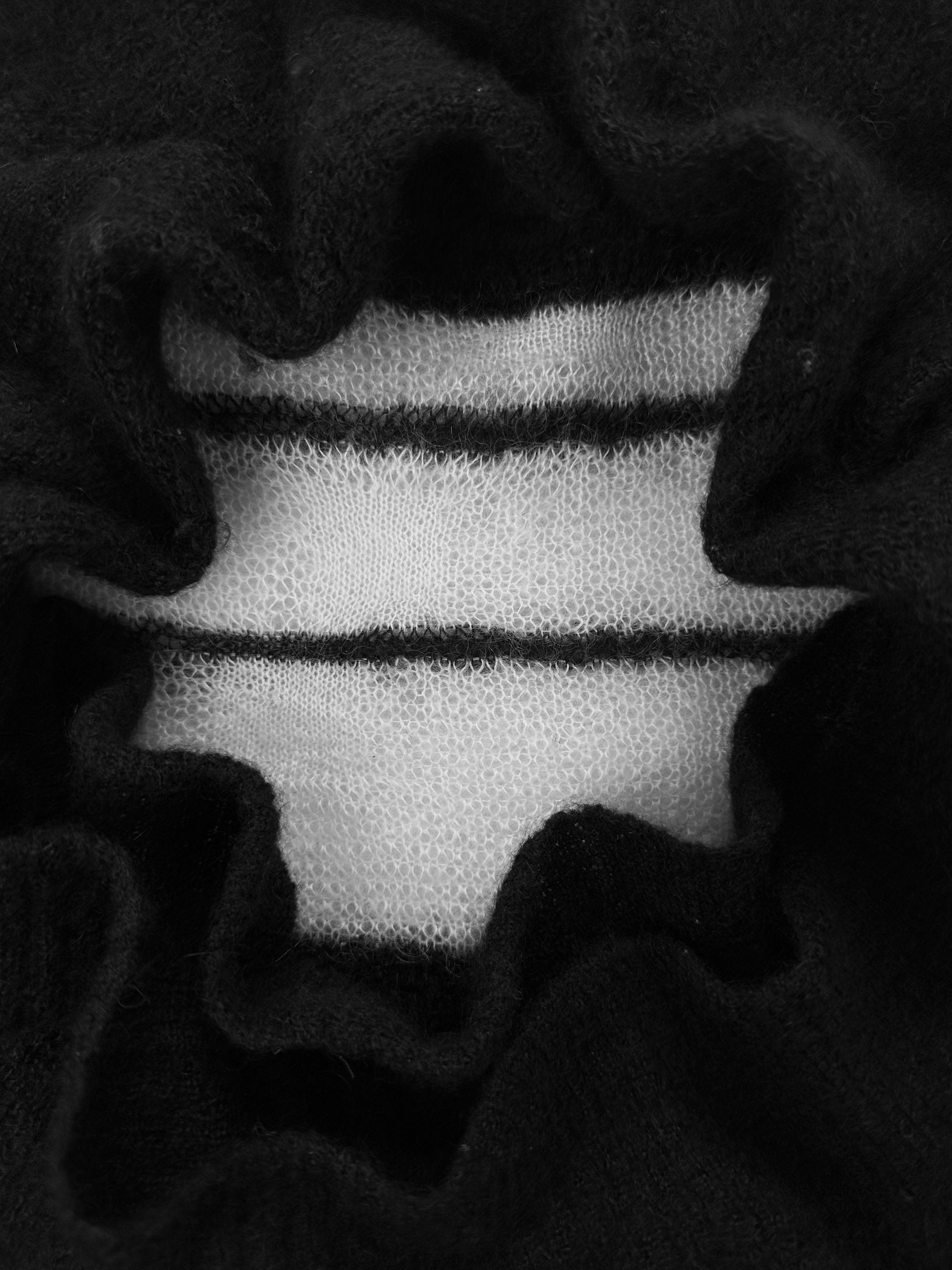 AW07 Dior Homme ‘Navigate’ Mohair Knitted Sweater