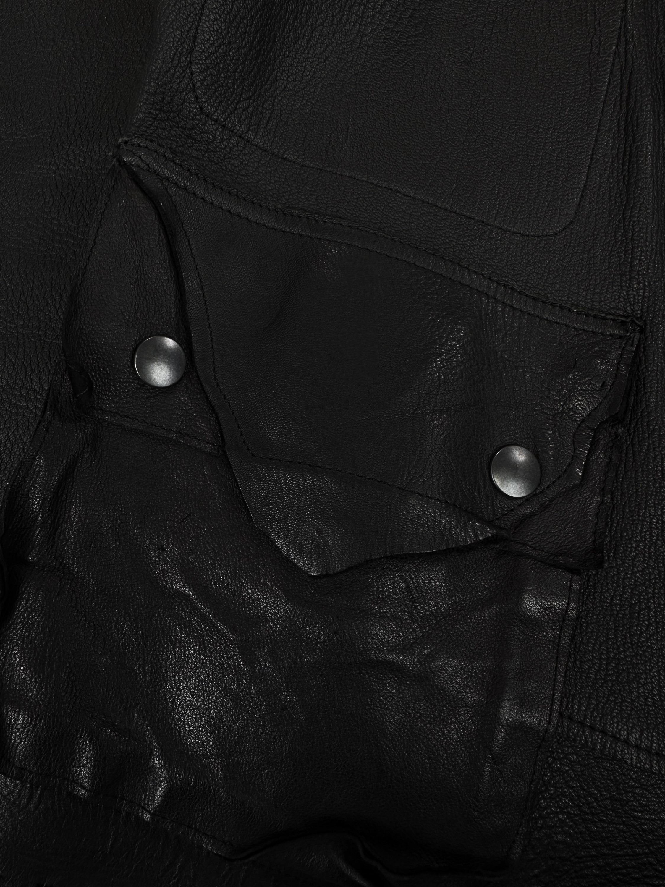 AW16 Takahiro Miyashita the Soloist ‘Reconstructed’ Leather Jacket