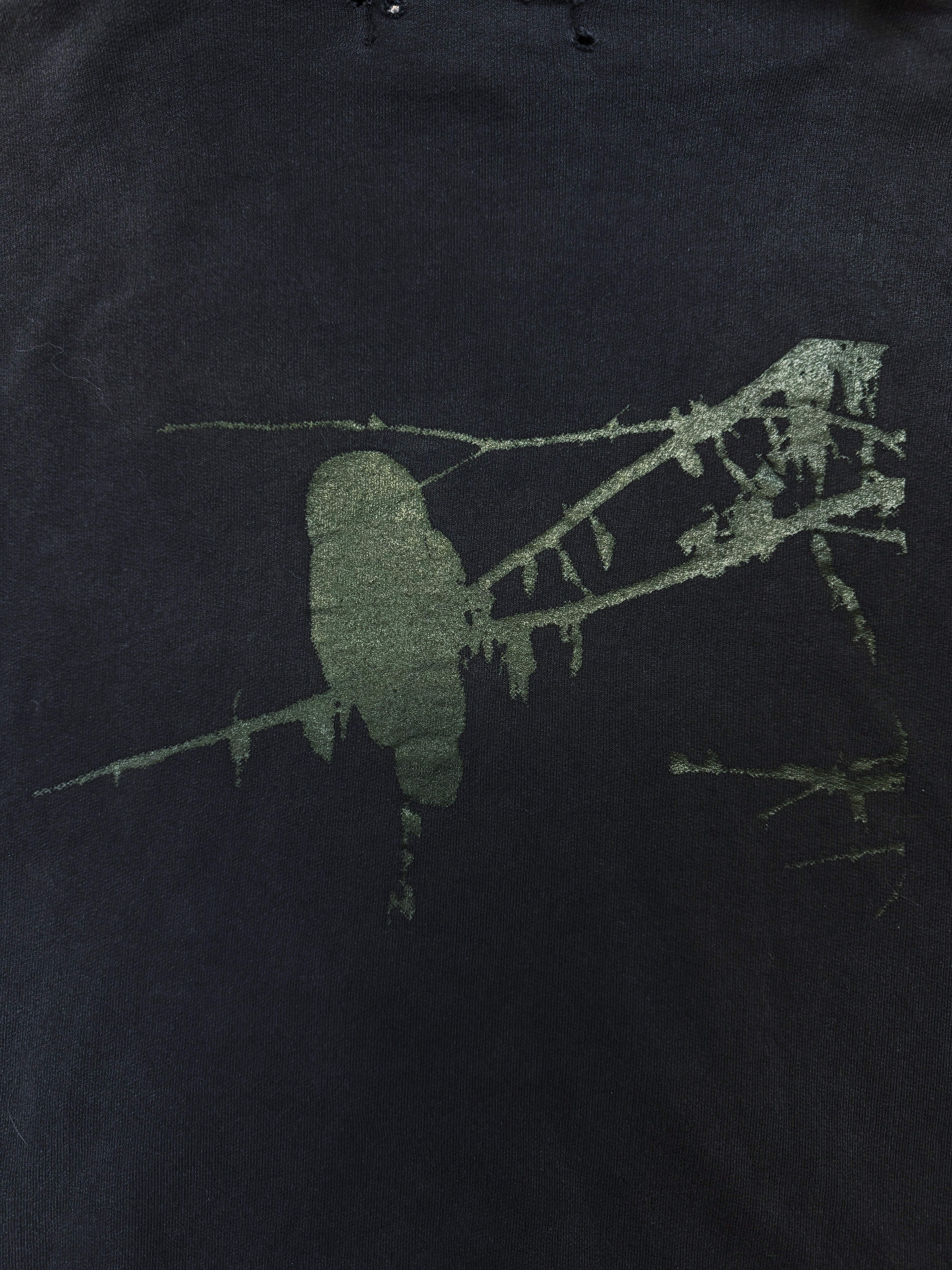AW02 Raf Simons ‘Virginia Creeper’ 1/1 SAMPLE Bird &amp; Roots Hoodie