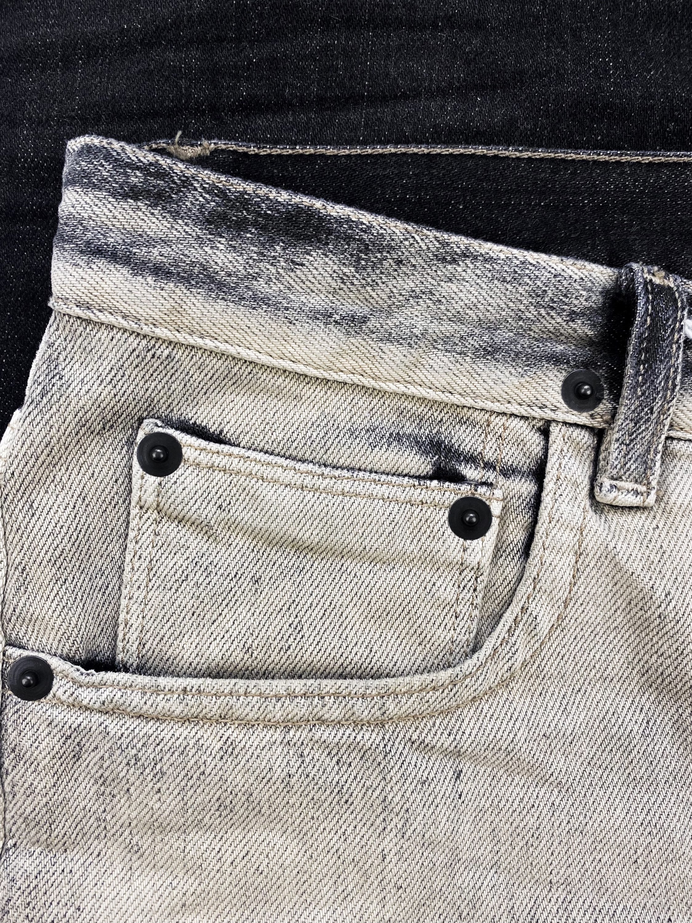 SS16 Rick Owens DRKSHDW Gradient Dip Dye Detroit Denim