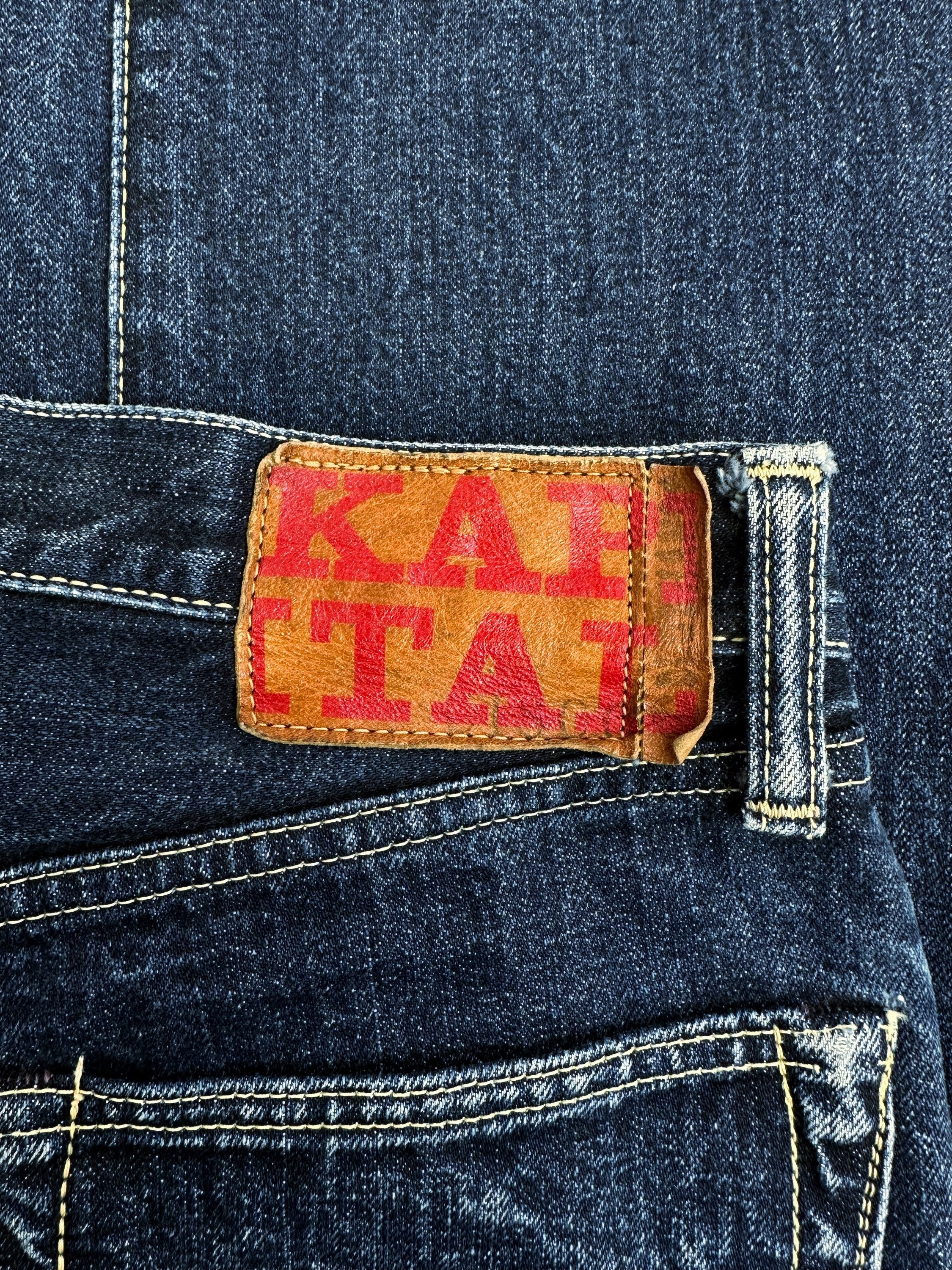 Kapital ‘5 Pocket’ Dark Blue Wash Straight Leg Denim