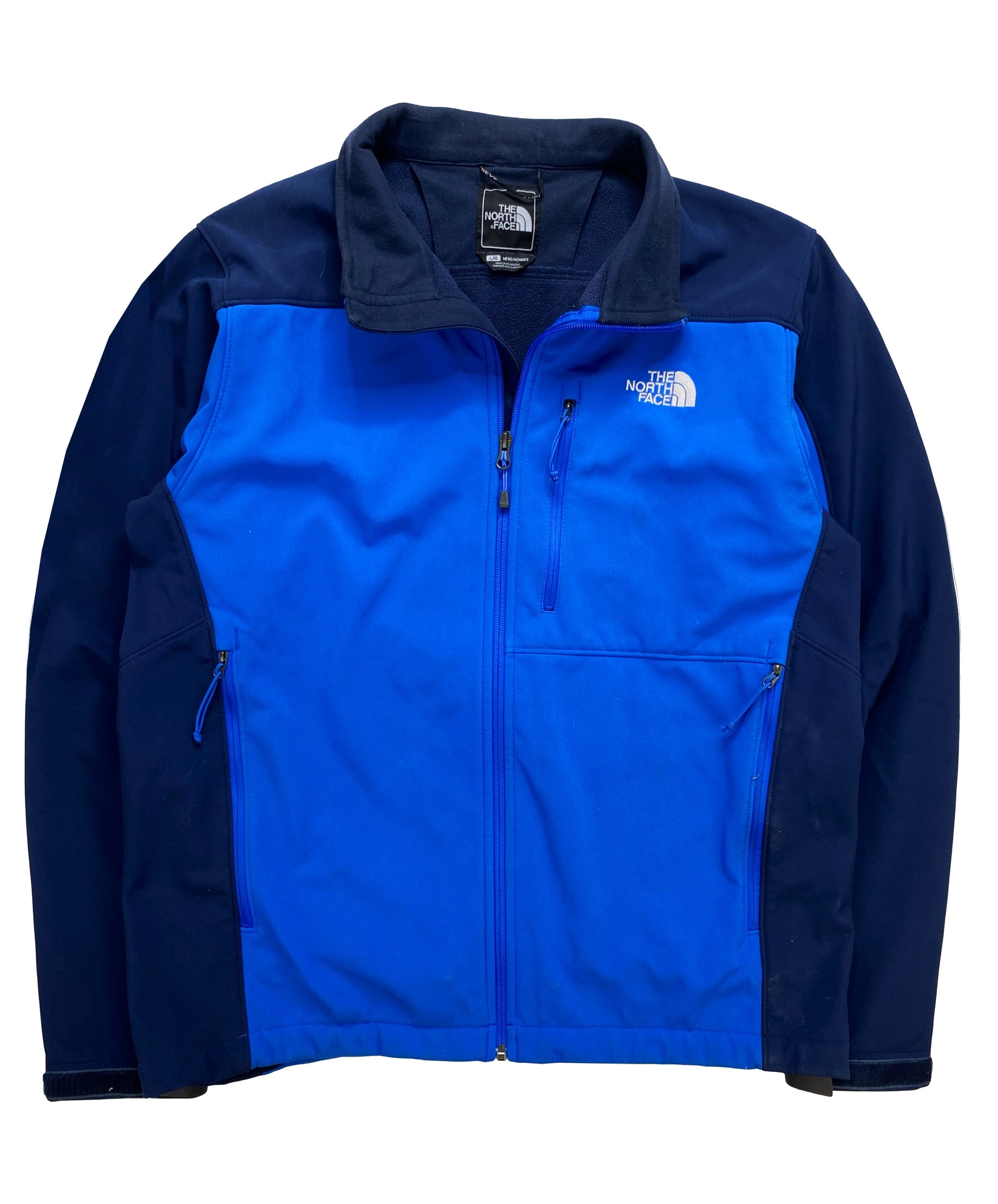 The North Face Two Tone Full Zip Embroidered Shell Jacket