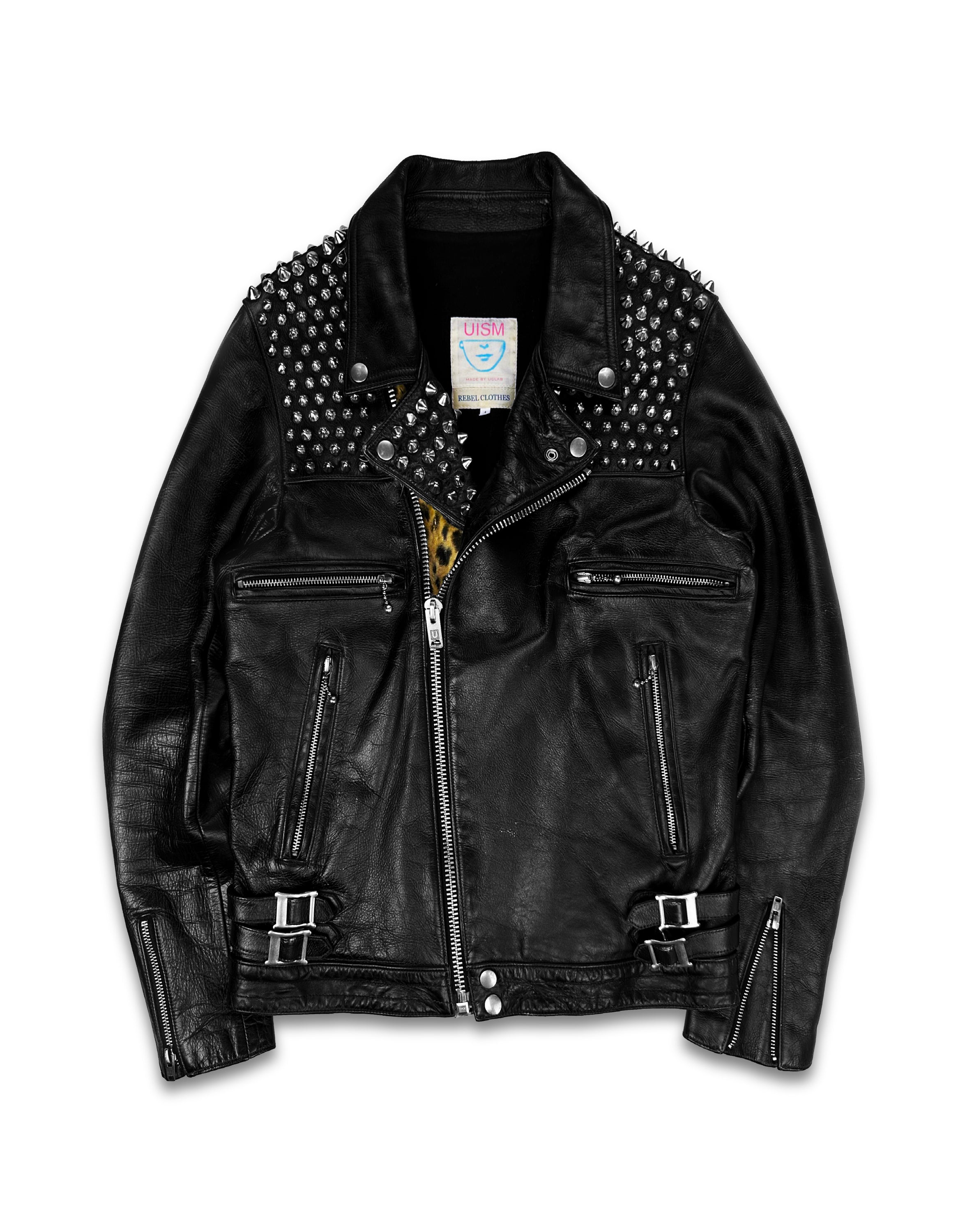AW02 Undercover ‘Judgement’ Witches Cell Studded Leather Jacket