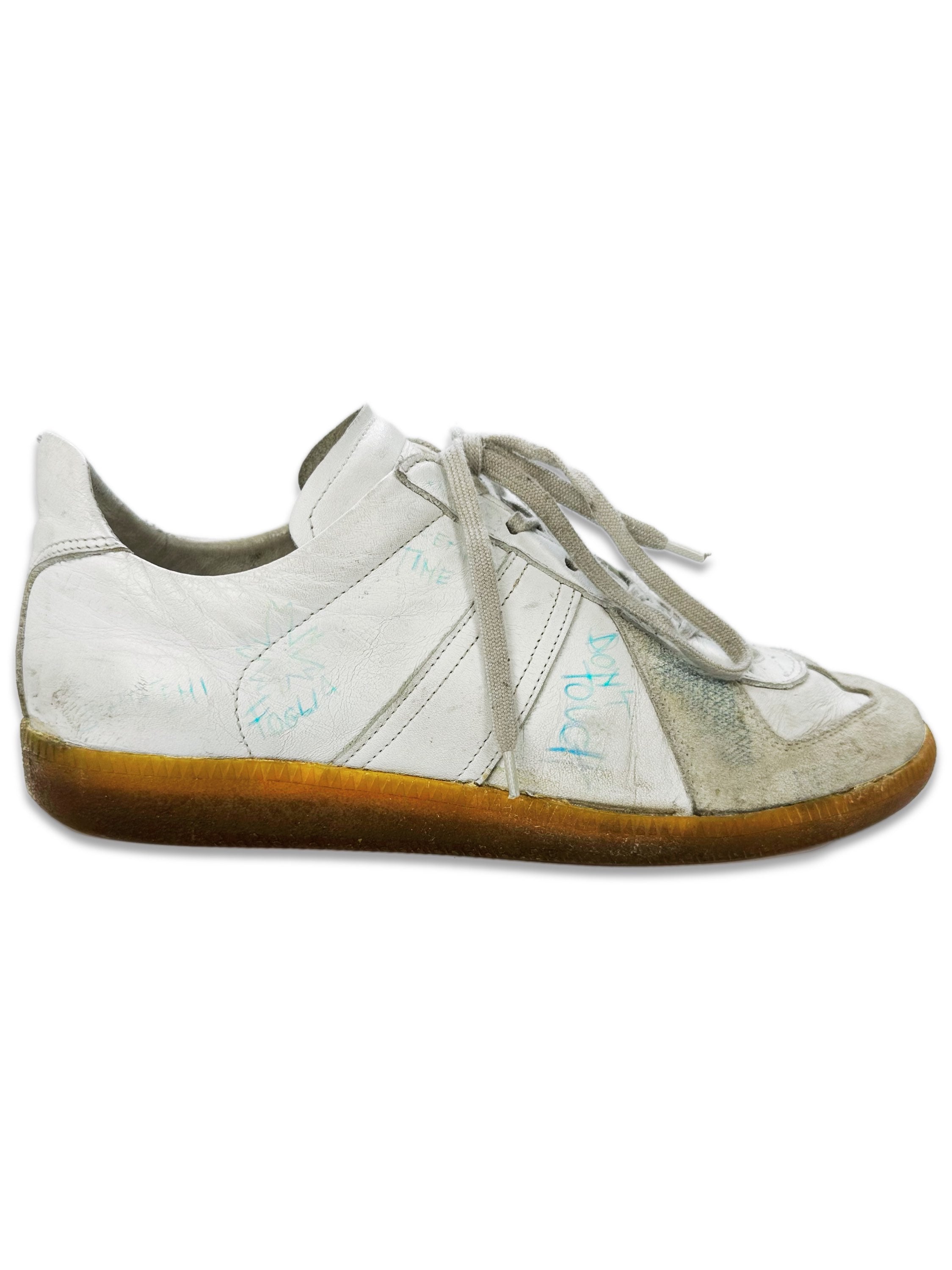 SS02 Maison Margiela ‘Graffiti’ 1/1 Artisanal GAT Sneakers