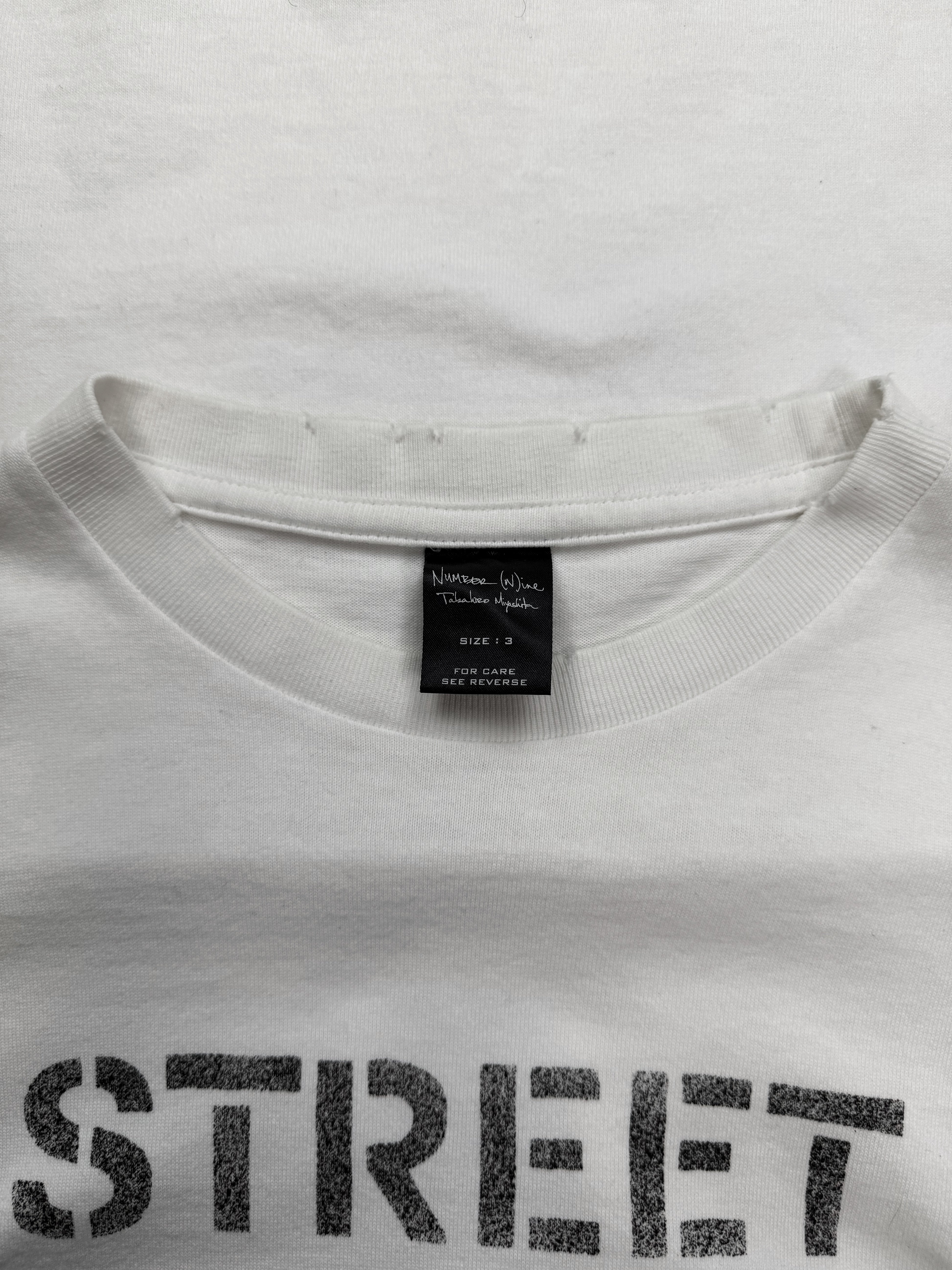 SS04 Number (N)ine ‘Street Hussle’ Dream Baby Dream T-Shirt
