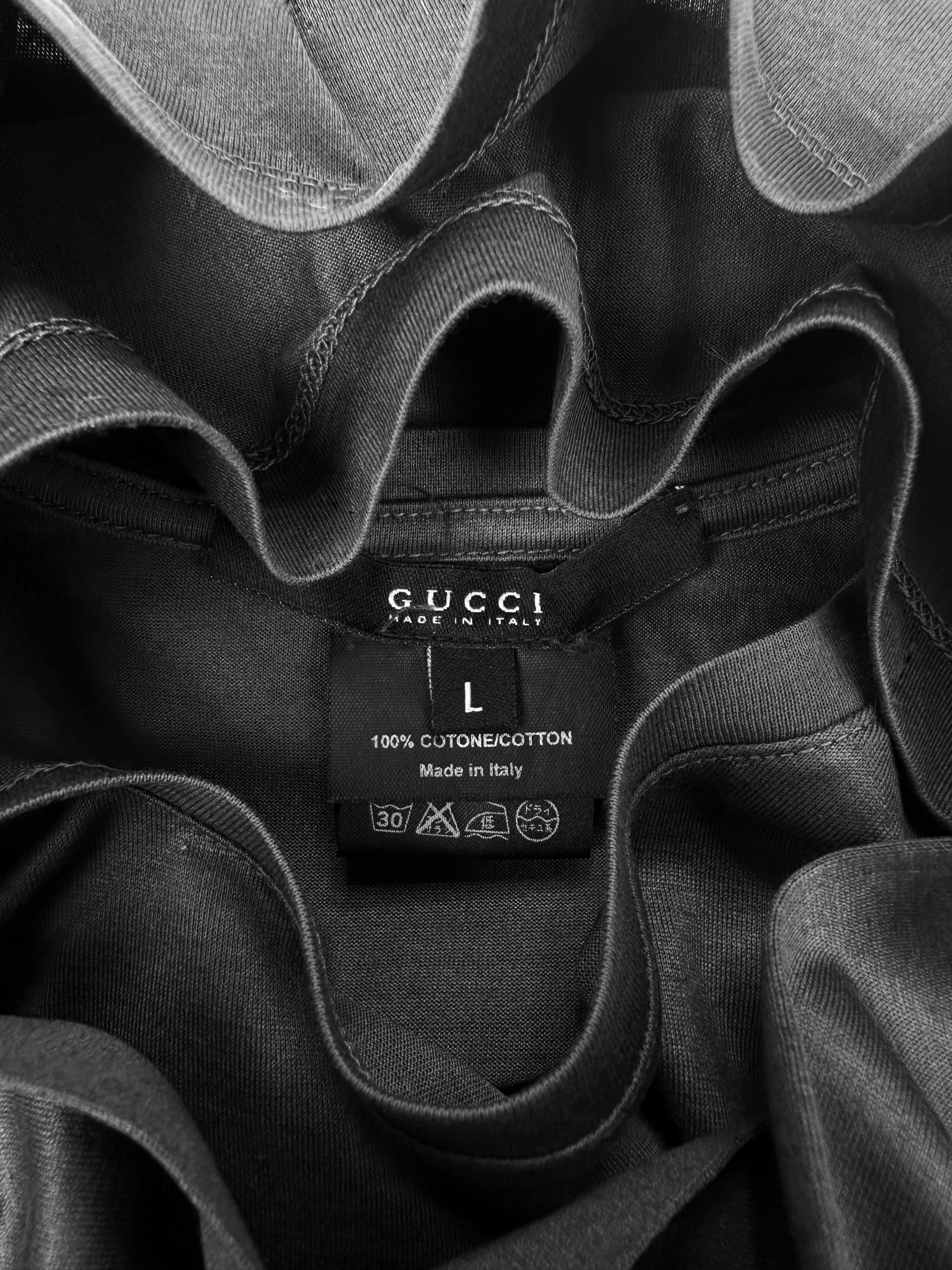 00s Gucci by Tom Ford Slate Grey T-Shirt