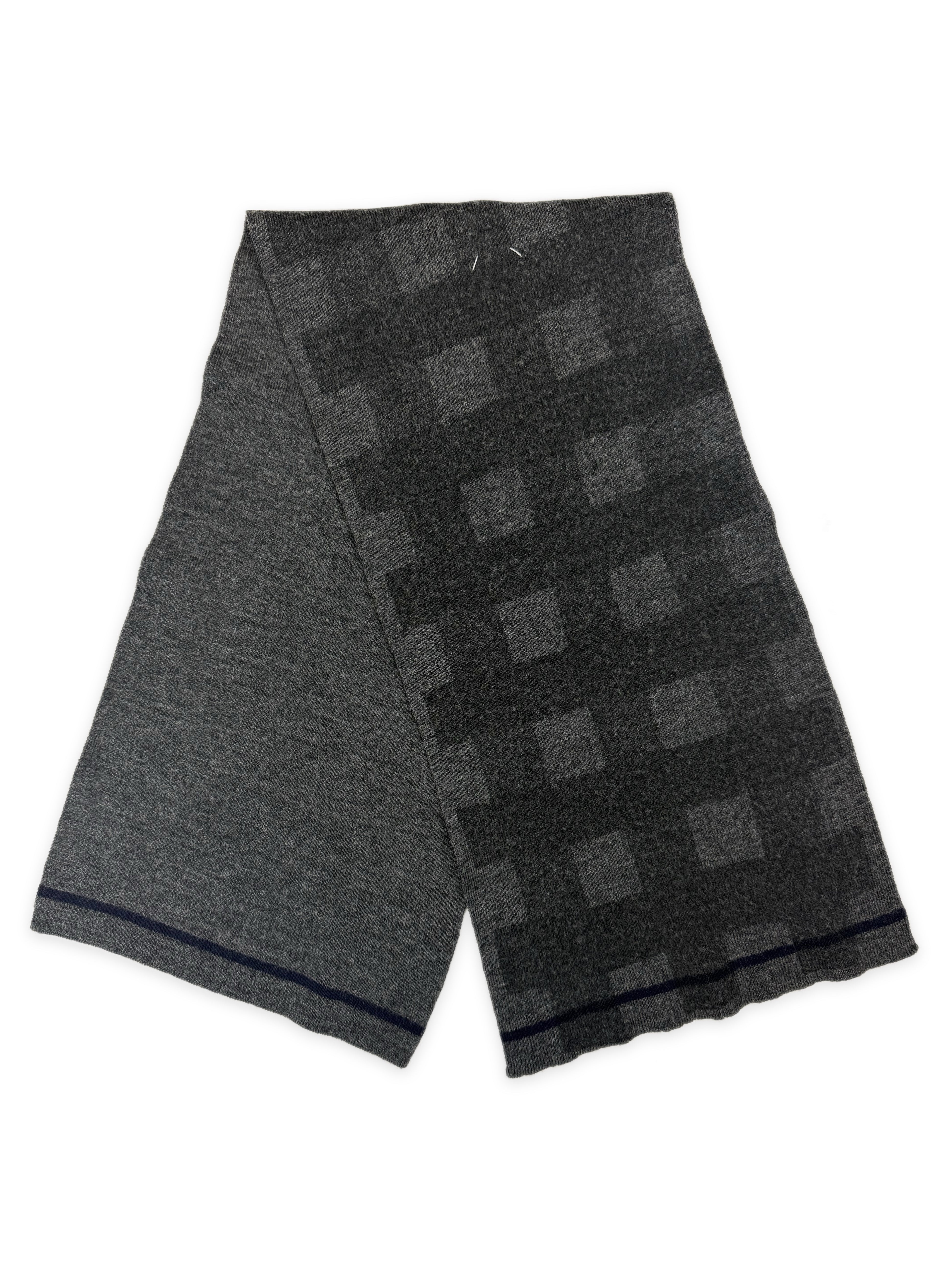 AW04 Maison Margiela 0 Artisanal Checkered Scarf