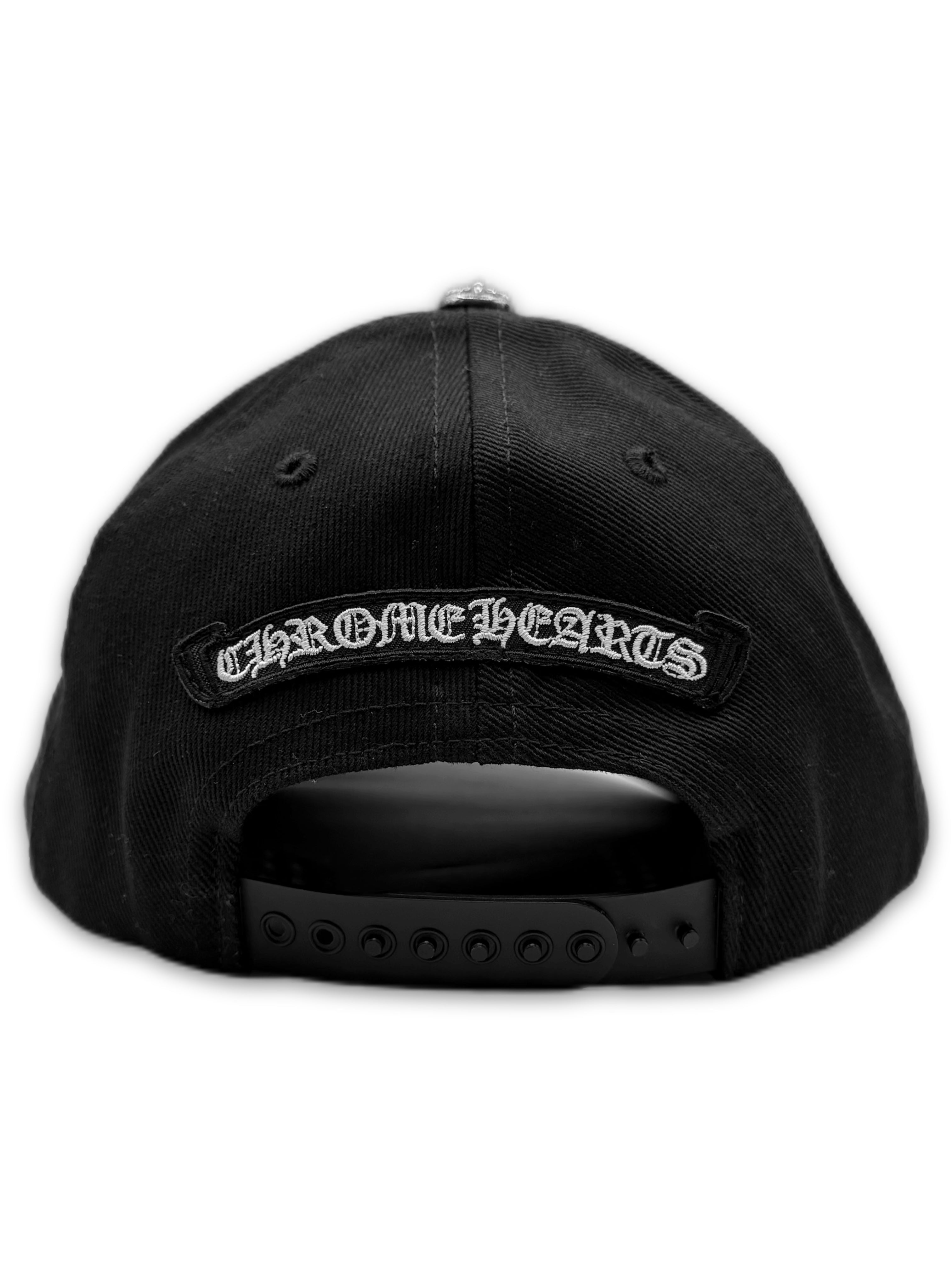 Chrome Hearts RS3 Black Snap Back Trucker Hat