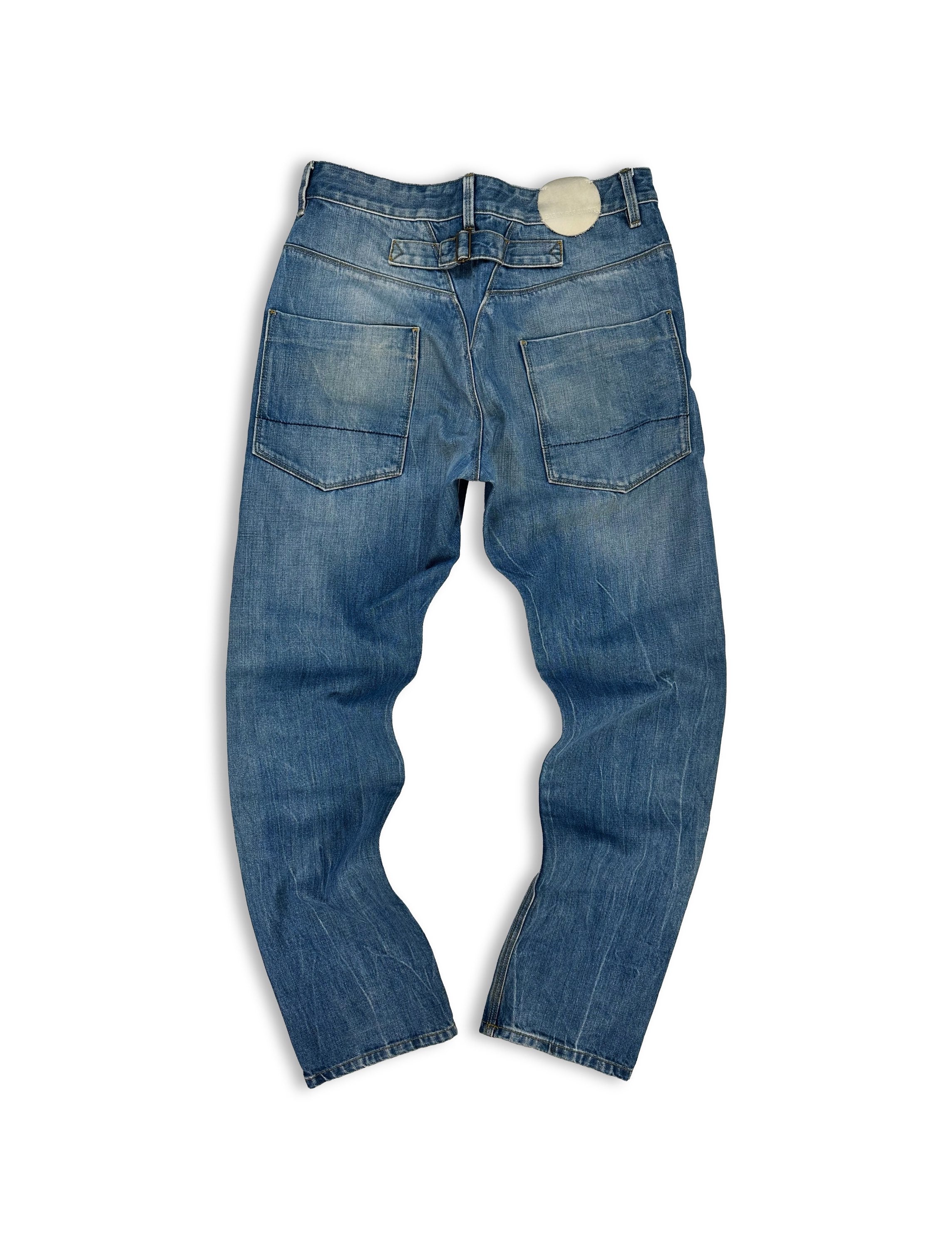 Raf by Raf Simons Blue Wash Boot Cut Denim