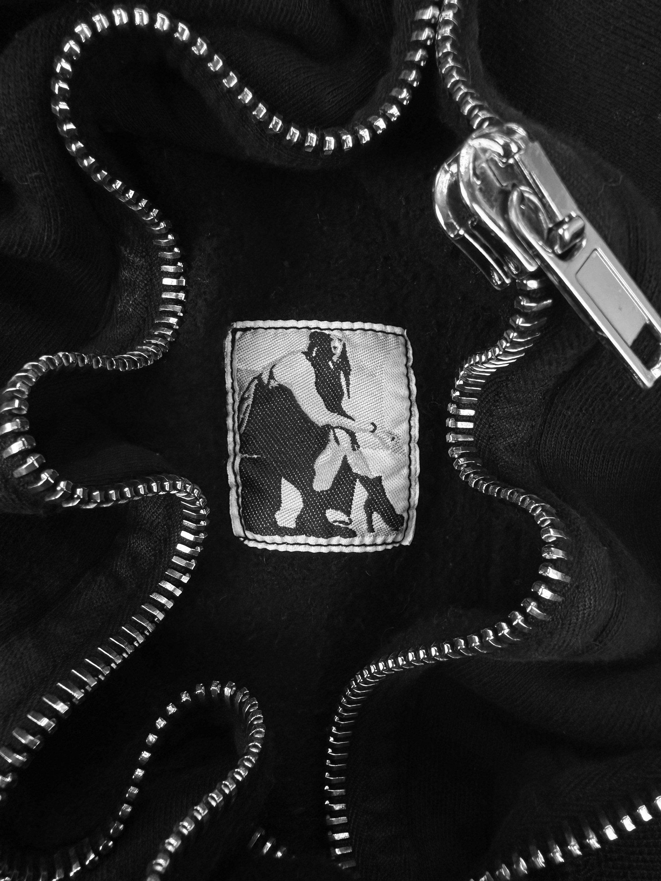 Rick Owens DRKSHDW ‘Olmar & Mirta’ Full-zip Gimp Hoodie