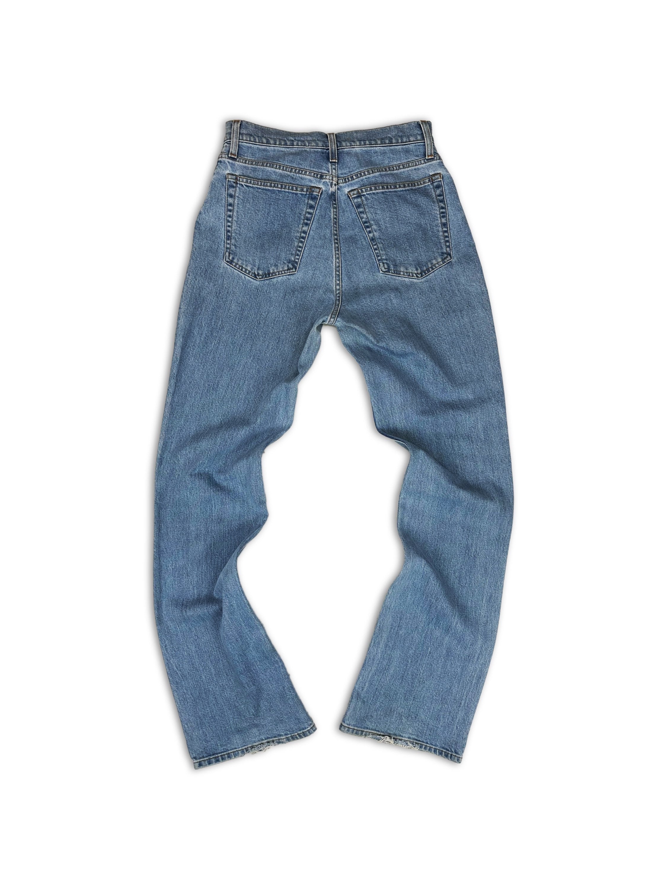 Helmut Lang Light Wash Blue Classic ‘5 Pocket’ Denim