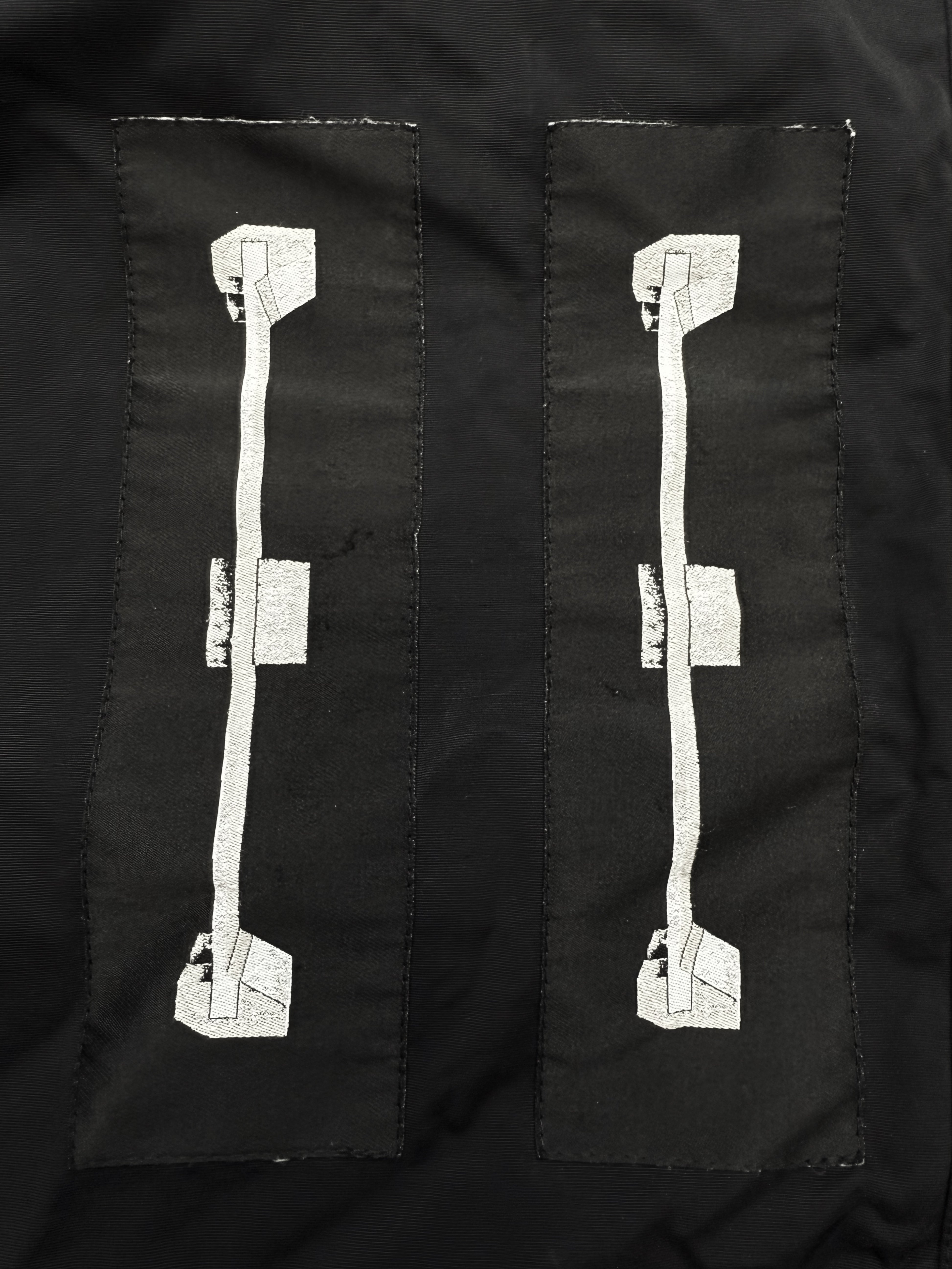 AW18 Rick Owens Patchwork ‘Pod’ Drop Crotch Nylon Shorts