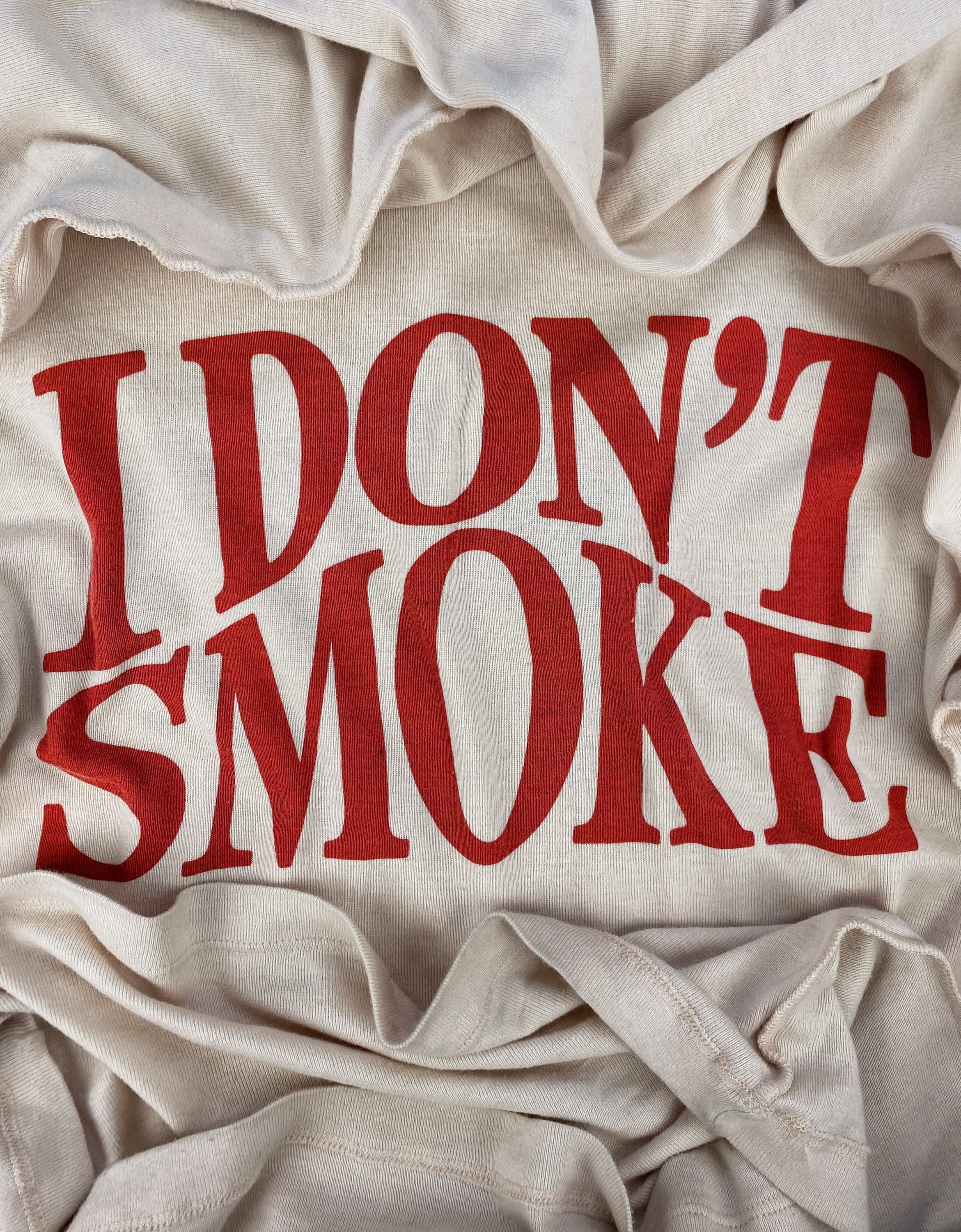 AW06 Maison Margiela ‘I Don’t Smoke’ Reversible Longsleeve Shirt