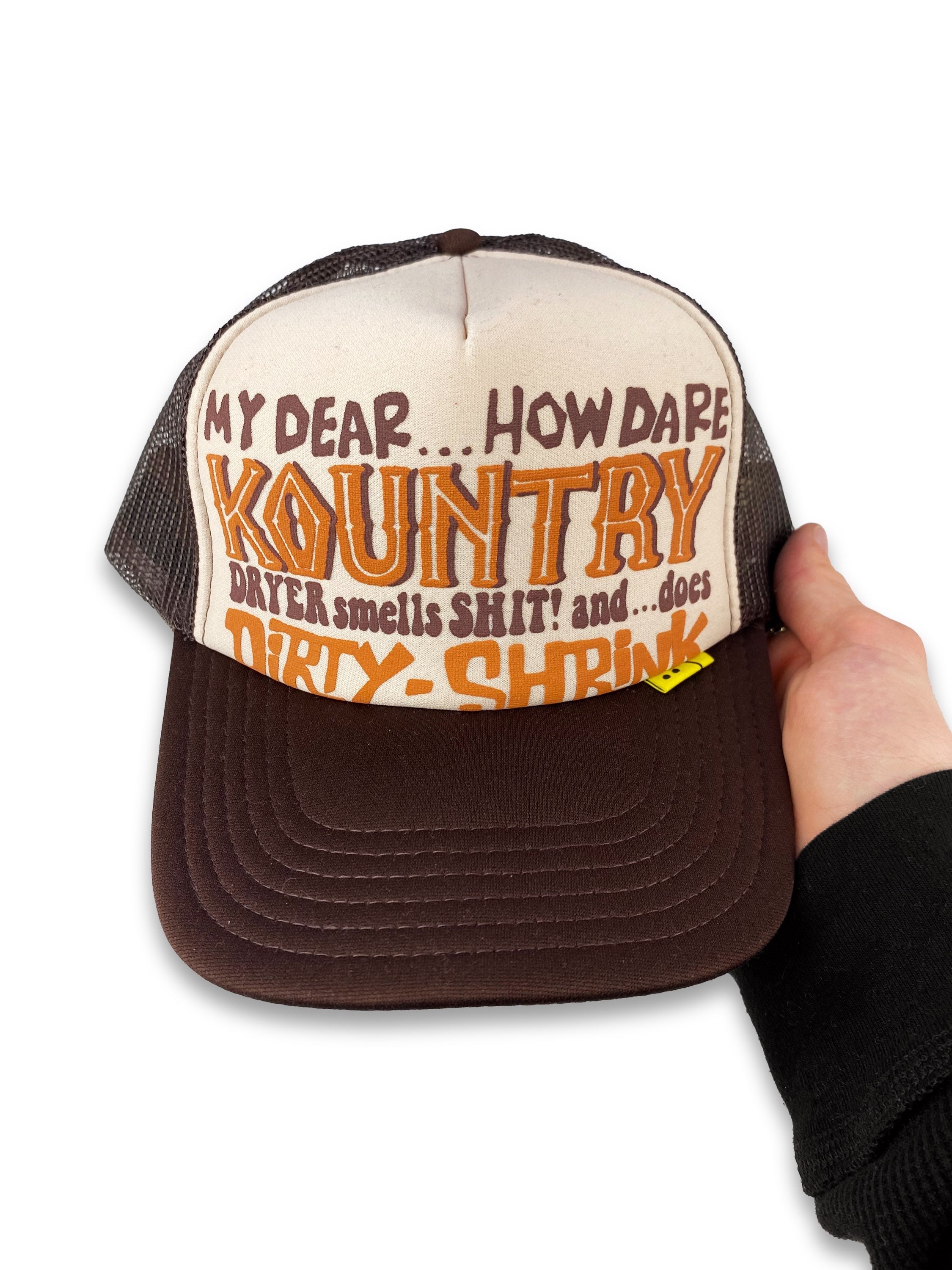 SS23 Kapital Kountry Two Tone Graphic Mesh Trucker Hat