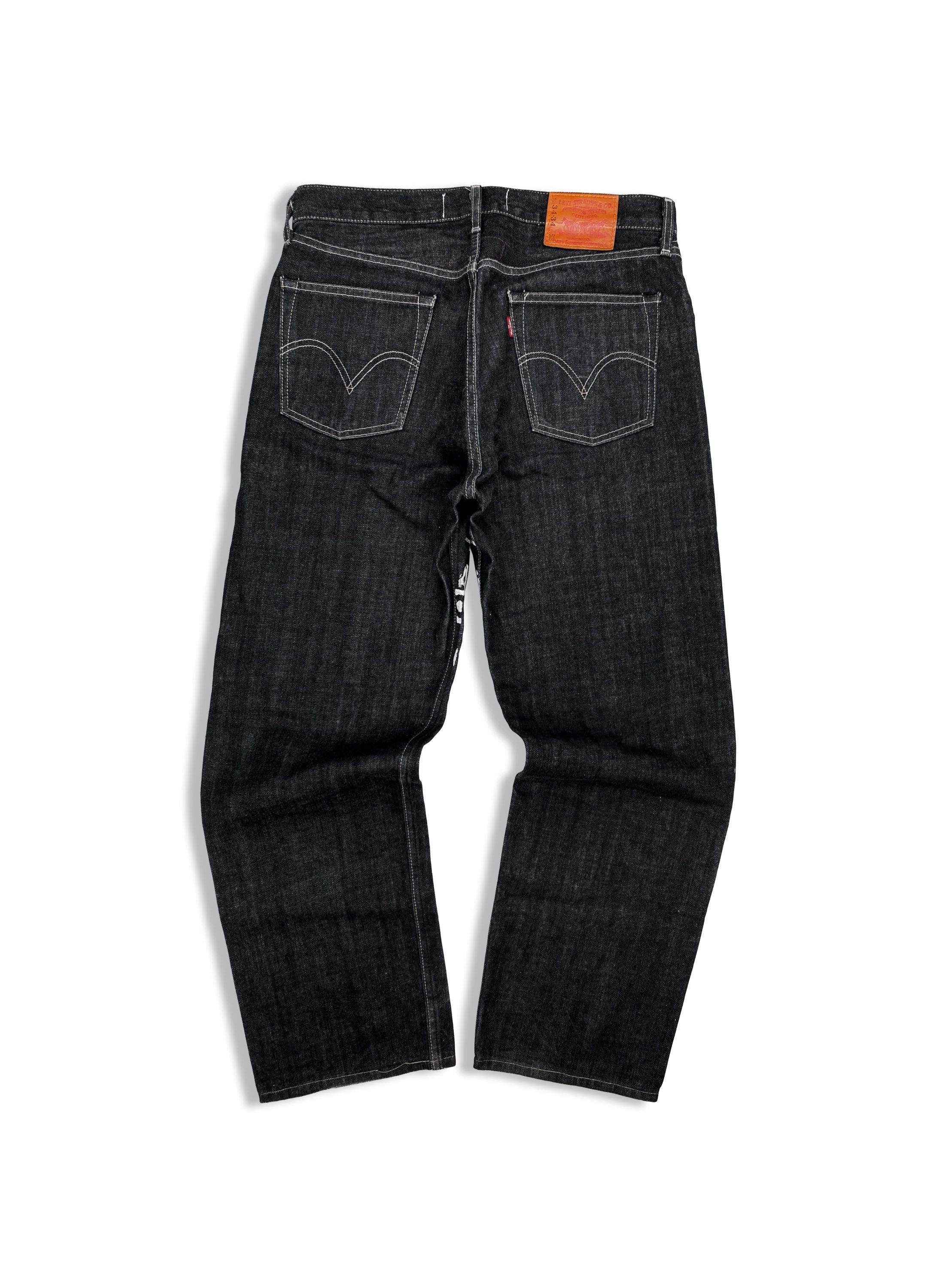 FW06 Junya Watanabe x 10 Corso Como Graffiti Dark Wash Denim